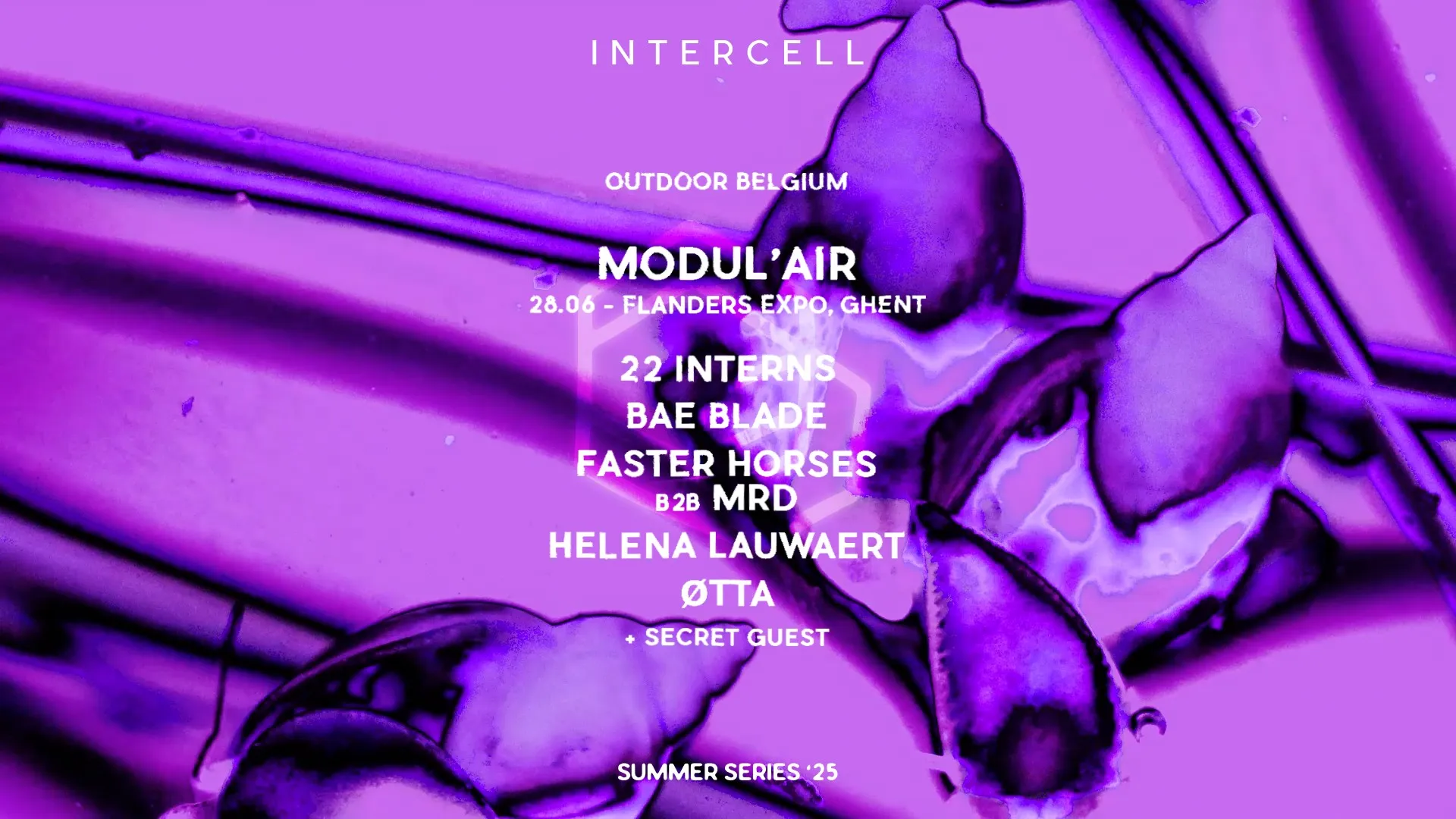 MODUL'AIR presents Intercell Summer Series (Ghent) — Open Air
