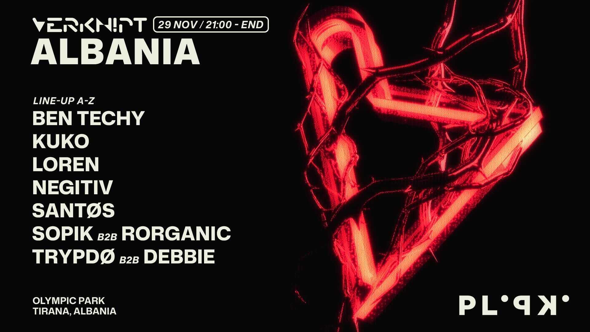 Verknipt Albania - Tirana - 29 November