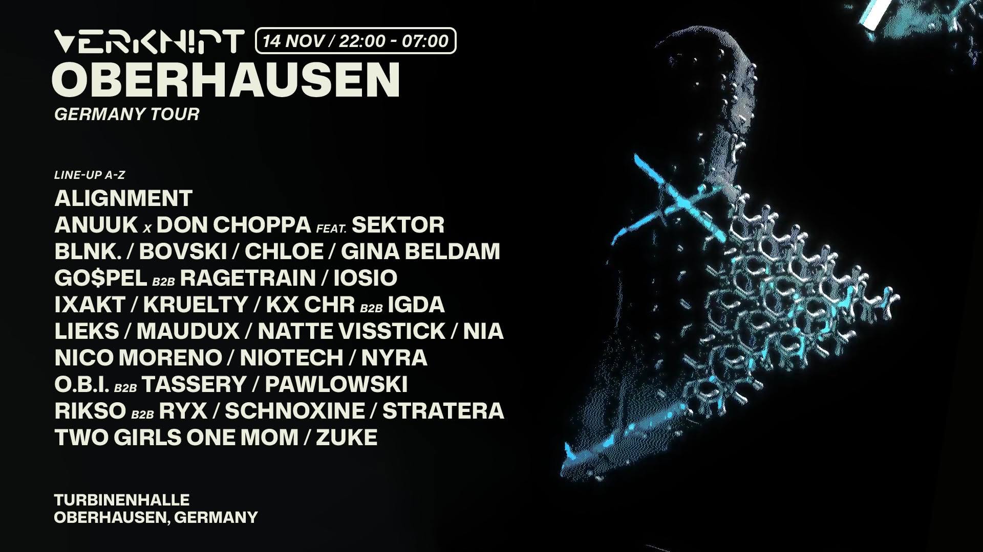 Verknipt Germany Tour - Oberhausen - 14 November