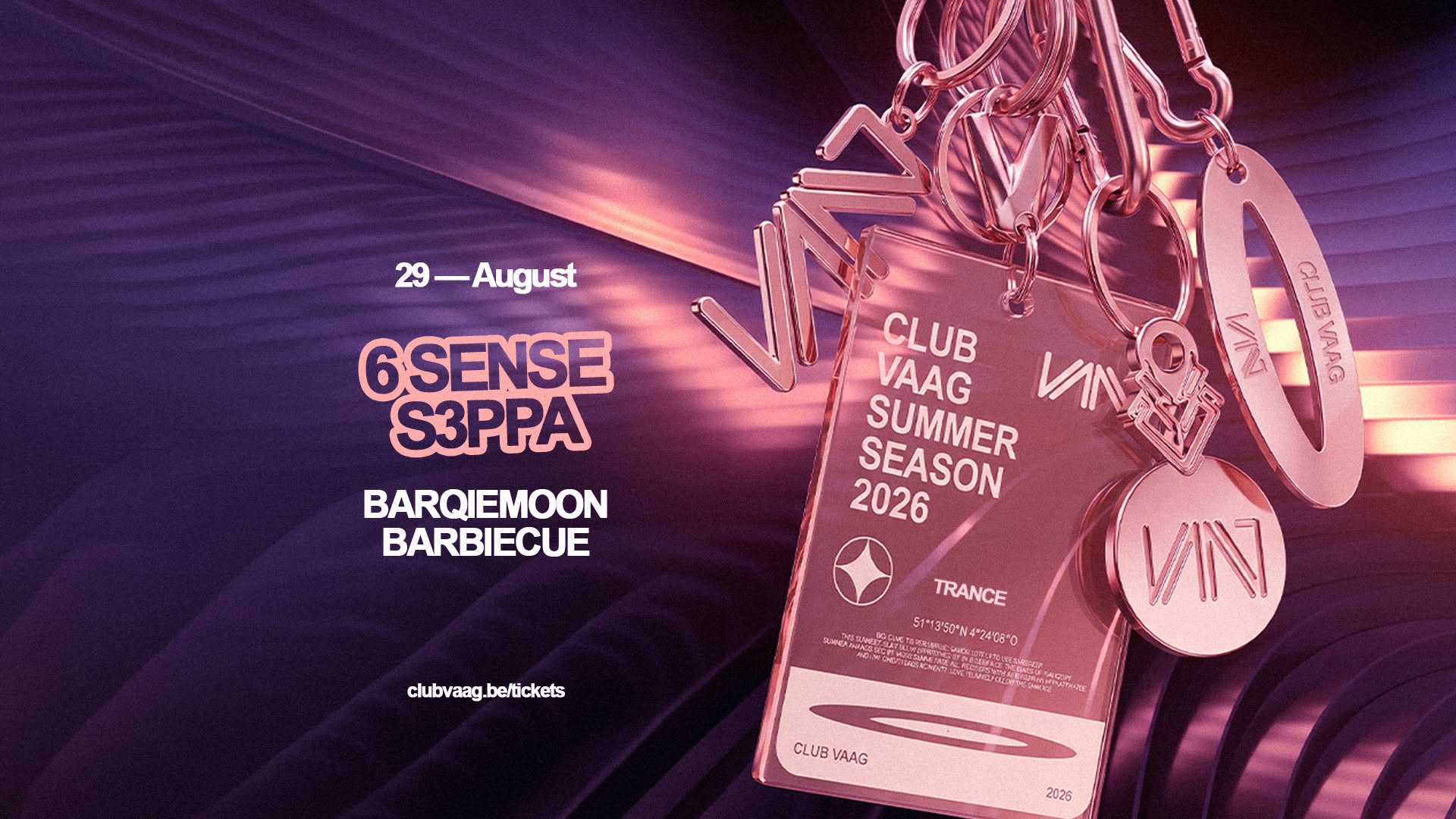 Club Vaag invites 6 SENSE & S3PPA