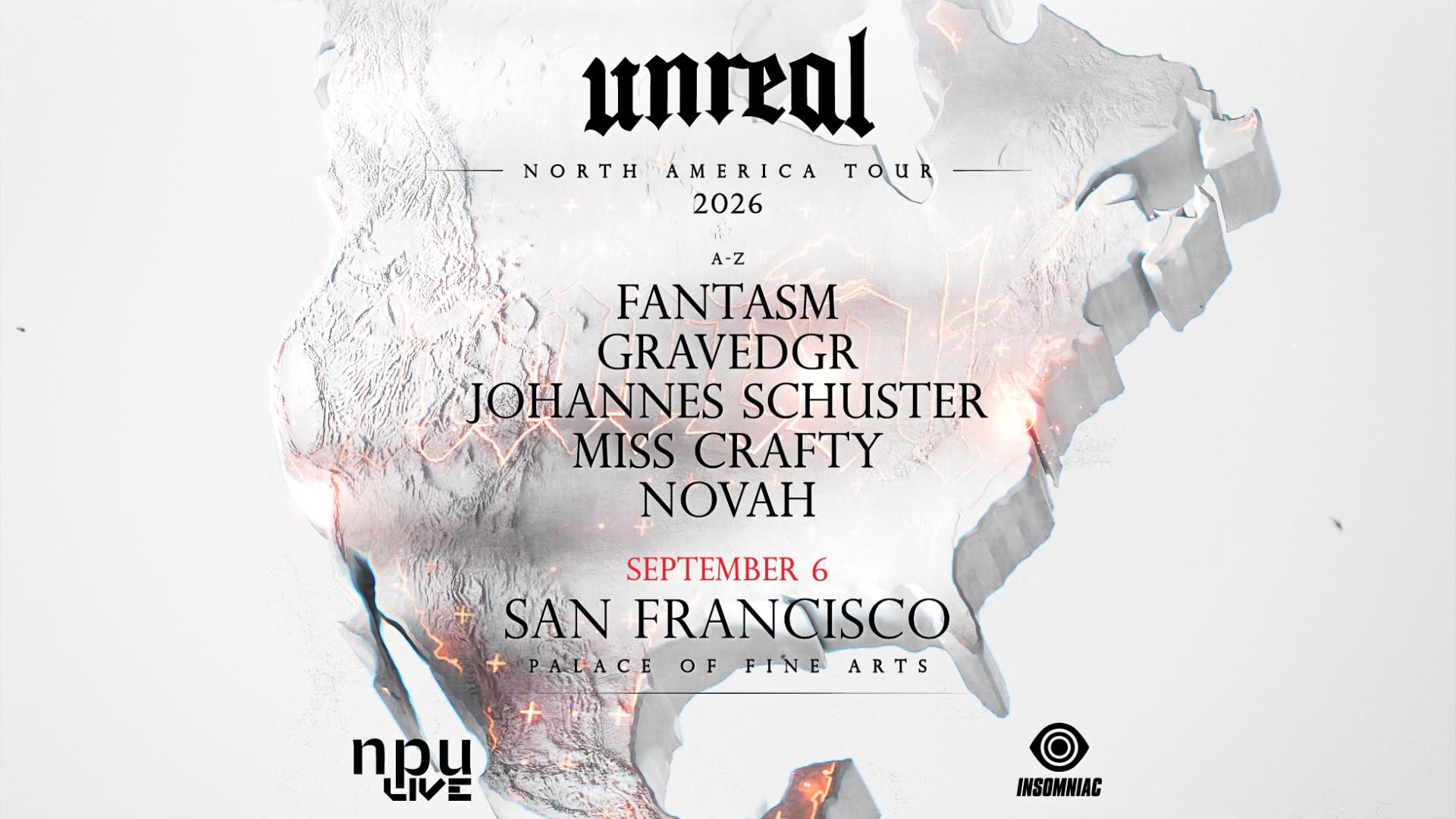 🇺🇸 UNREAL NA TOUR: SAN FRANCISCO