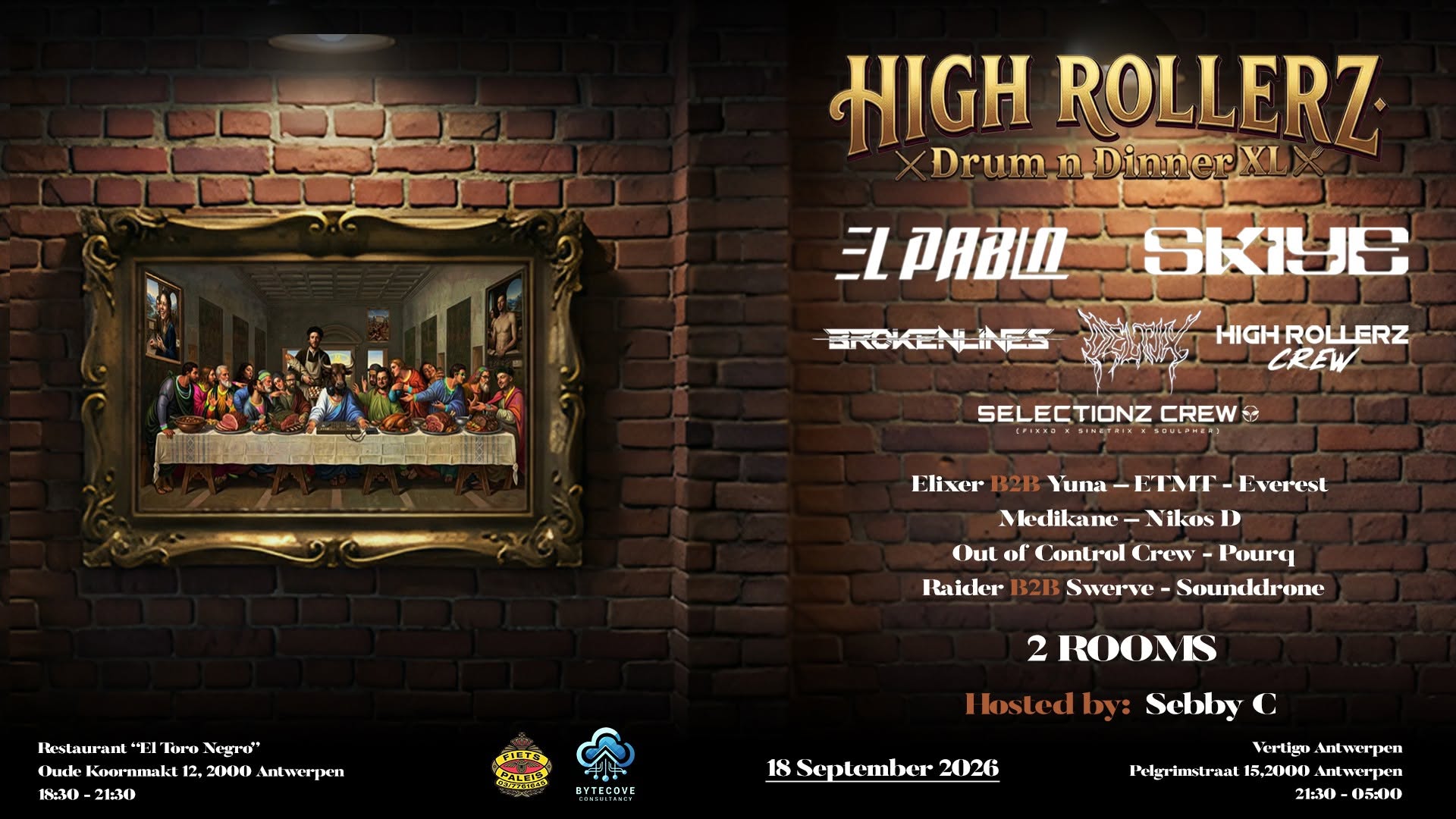 High Rollerz: Drum&Dinner XL