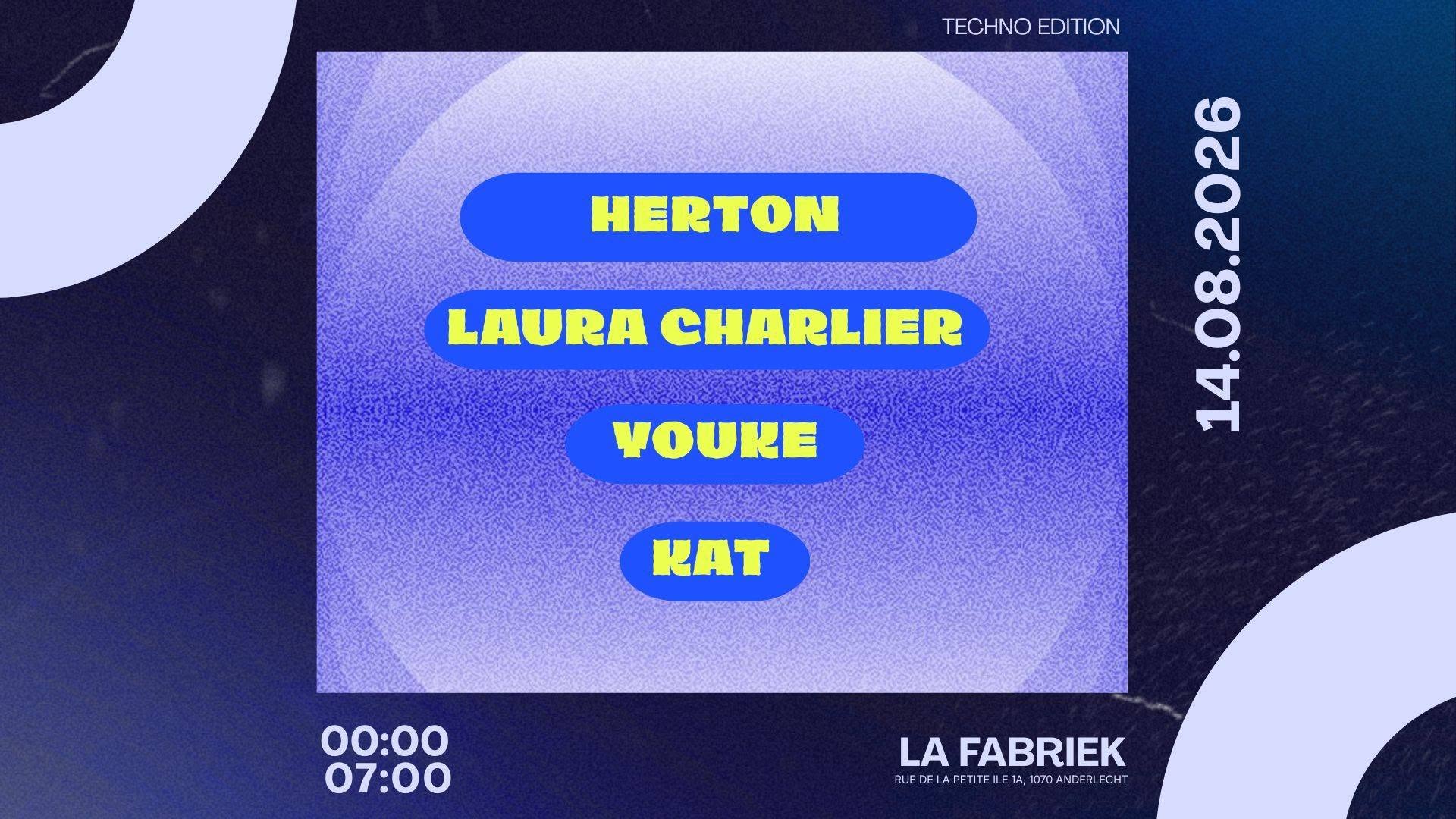 TECHNO NIGHT | LA FABRIEK | AUGUST 14