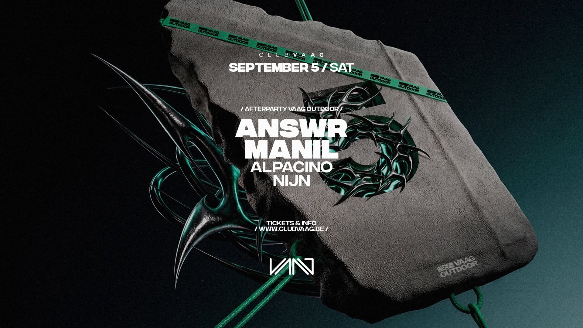 VAAG OUTDOOR AFTER W/ ANSWR, MANIL, ALPACINO & NIJN