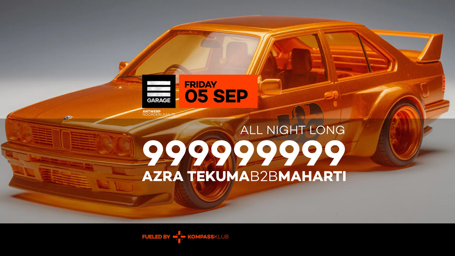 999999999 ALL NIGHT LONG at Garage