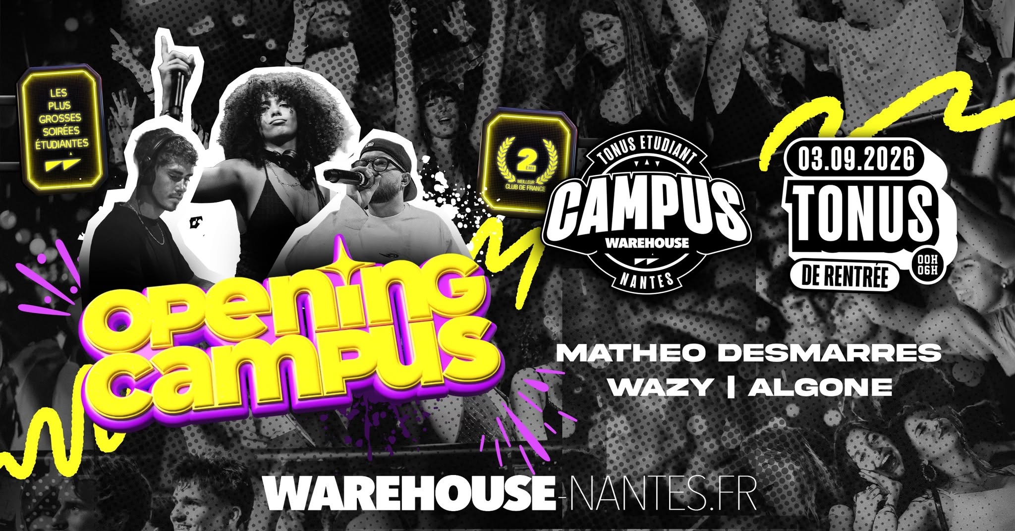 Tonus OPENING - Campus du Warehouse