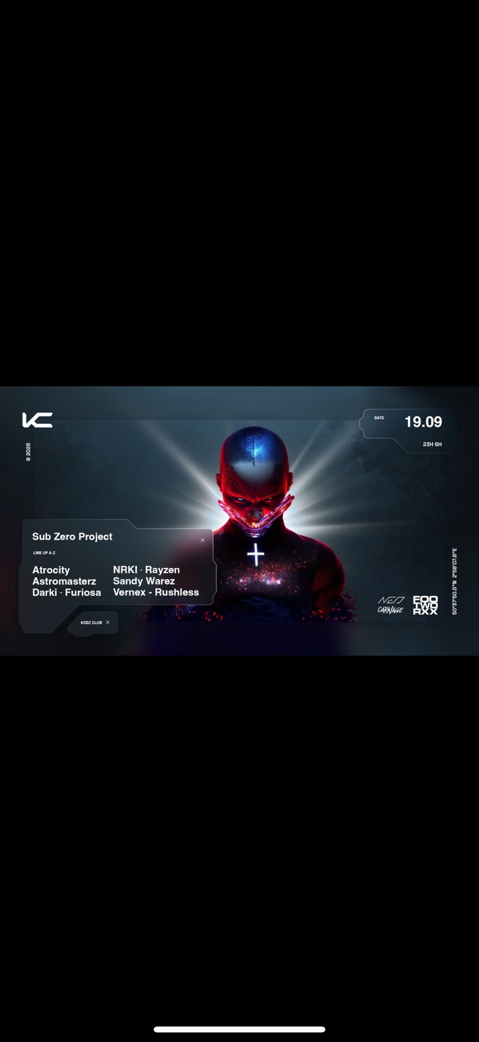 FOOTWORXX PRESENTS : SUBZERO PROJECT, RAYZEN, SANDY WAREZ…