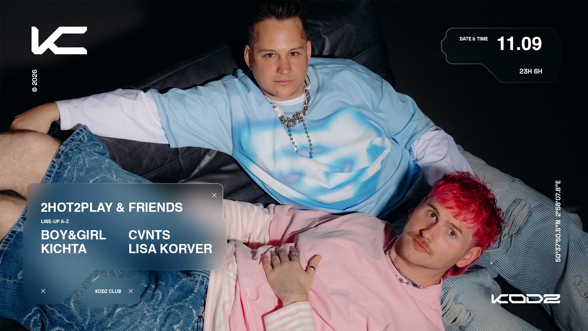 KODZ PRESENTS 2HOT2PLAY & FRIENDS : KICHTA, BOY & GIRL...