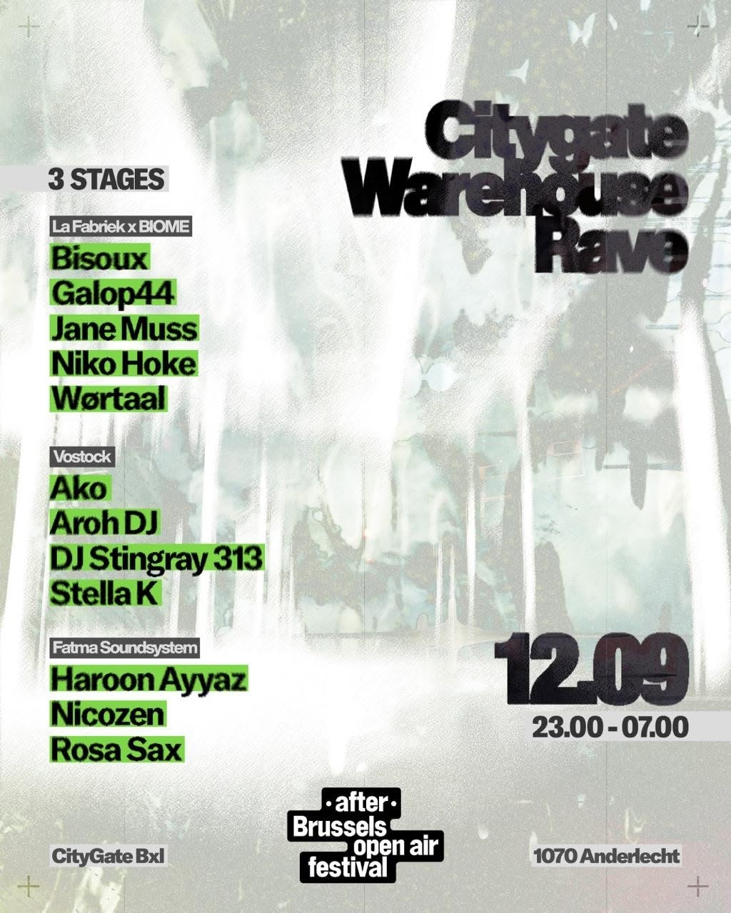 CityGate warehouse rave