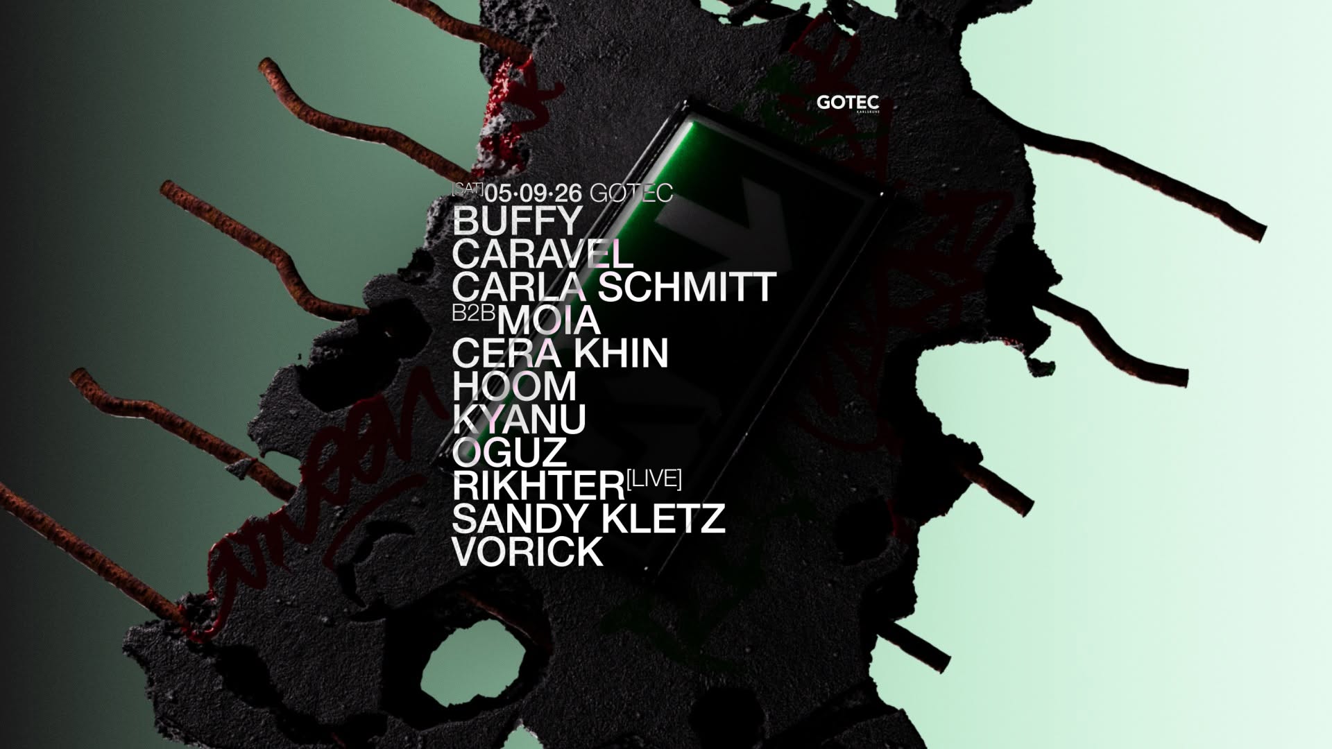 RIKHTER (LIVE), CERA KHIN, OGUZ, CARAVEL and many more...