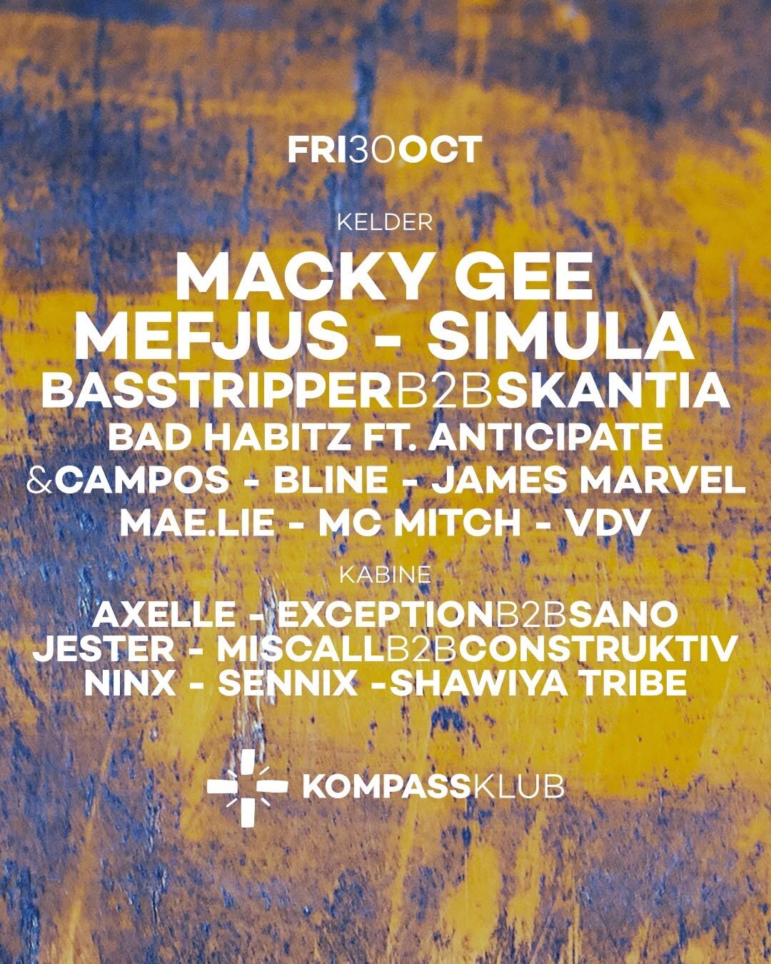 Macky Gee, Mefjus & Simula at Kompass