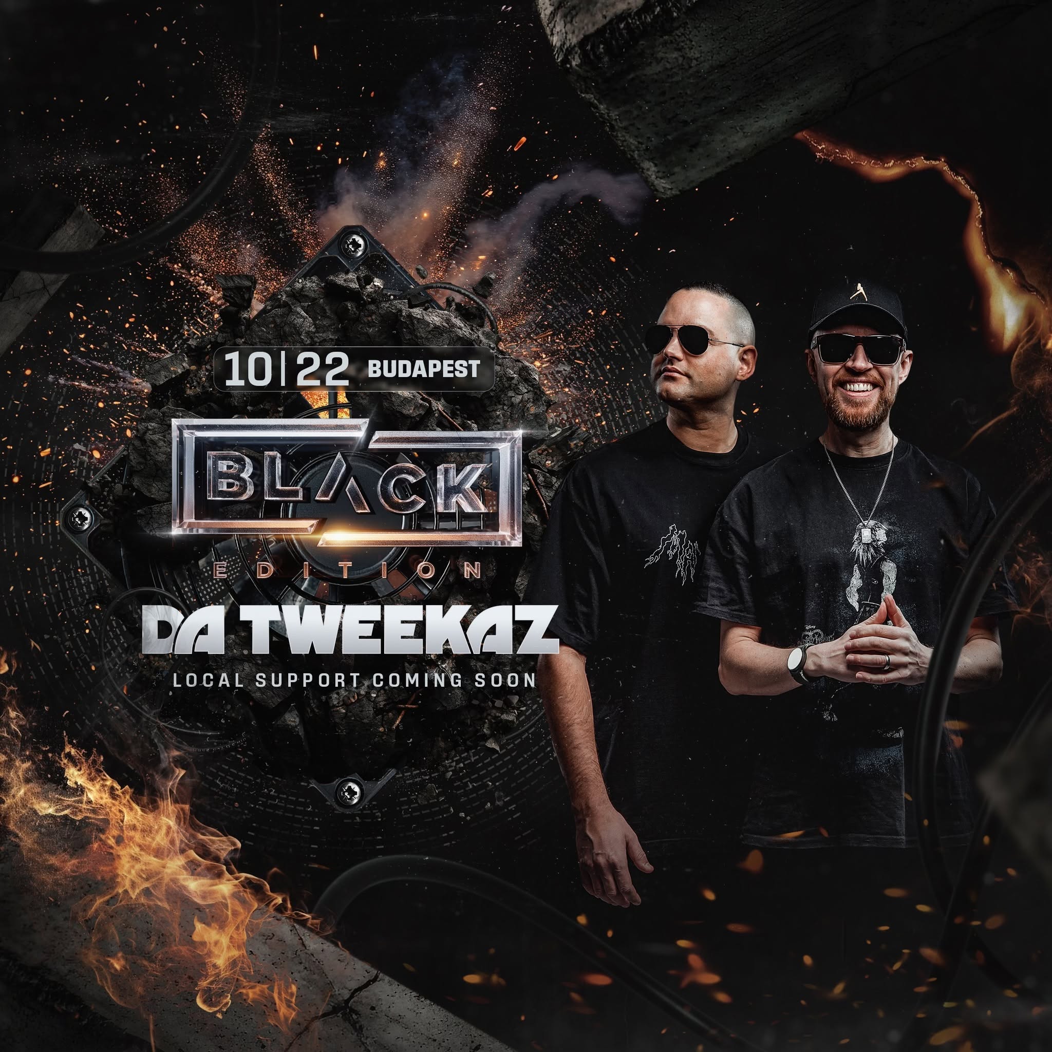 BLACK Edition w/ DA TWEEKAZ | 2026/10/22 (MÁSNAP MUNKASZÜNETI NAP)