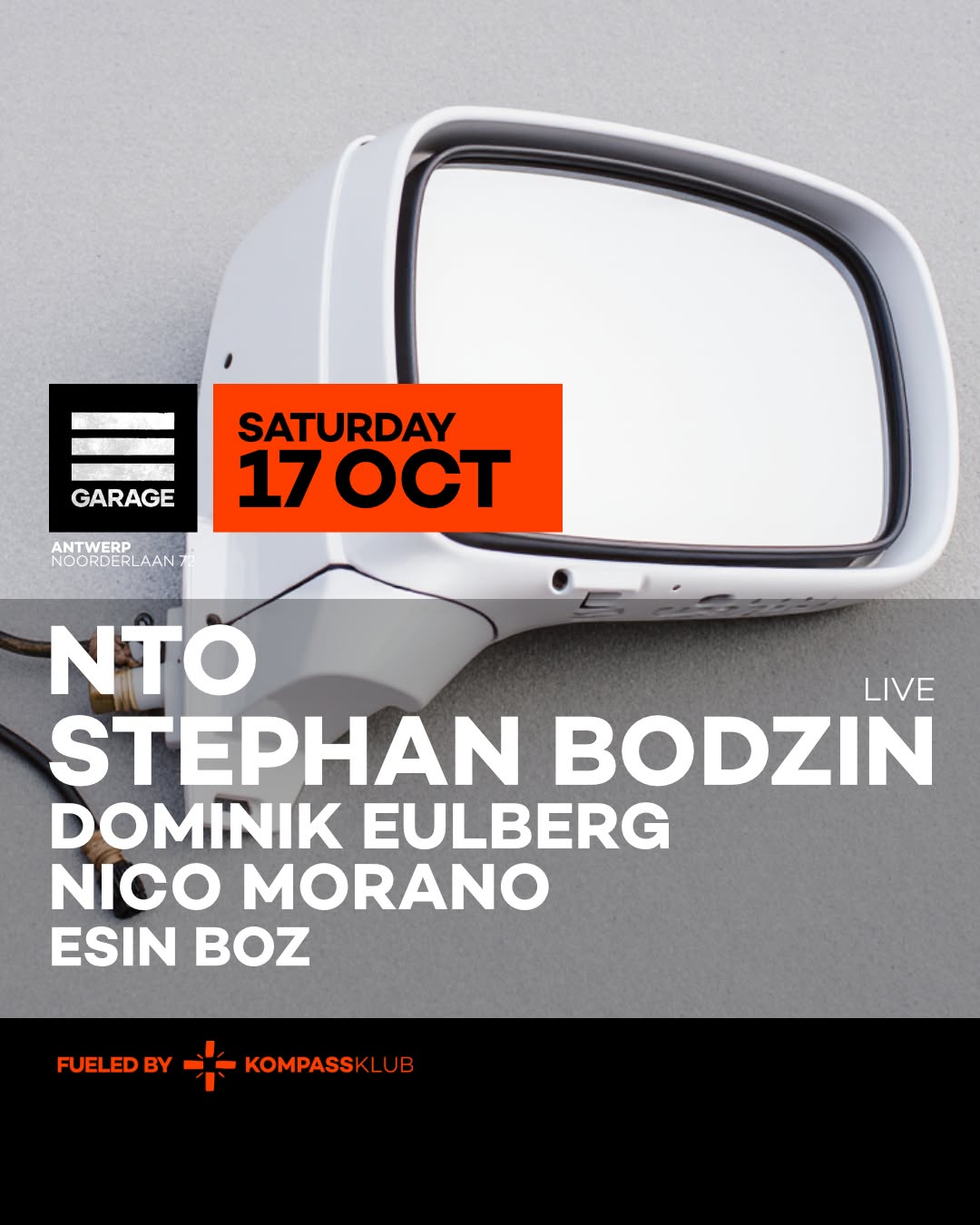 NTO & STEPHAN BODZIN at GARAGE
