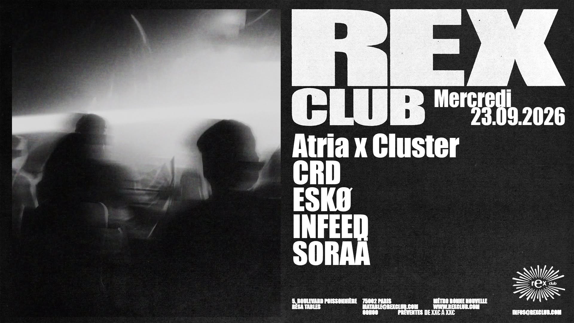 Atria x Cluster: Crd, Eskø, Infeed, Soraä