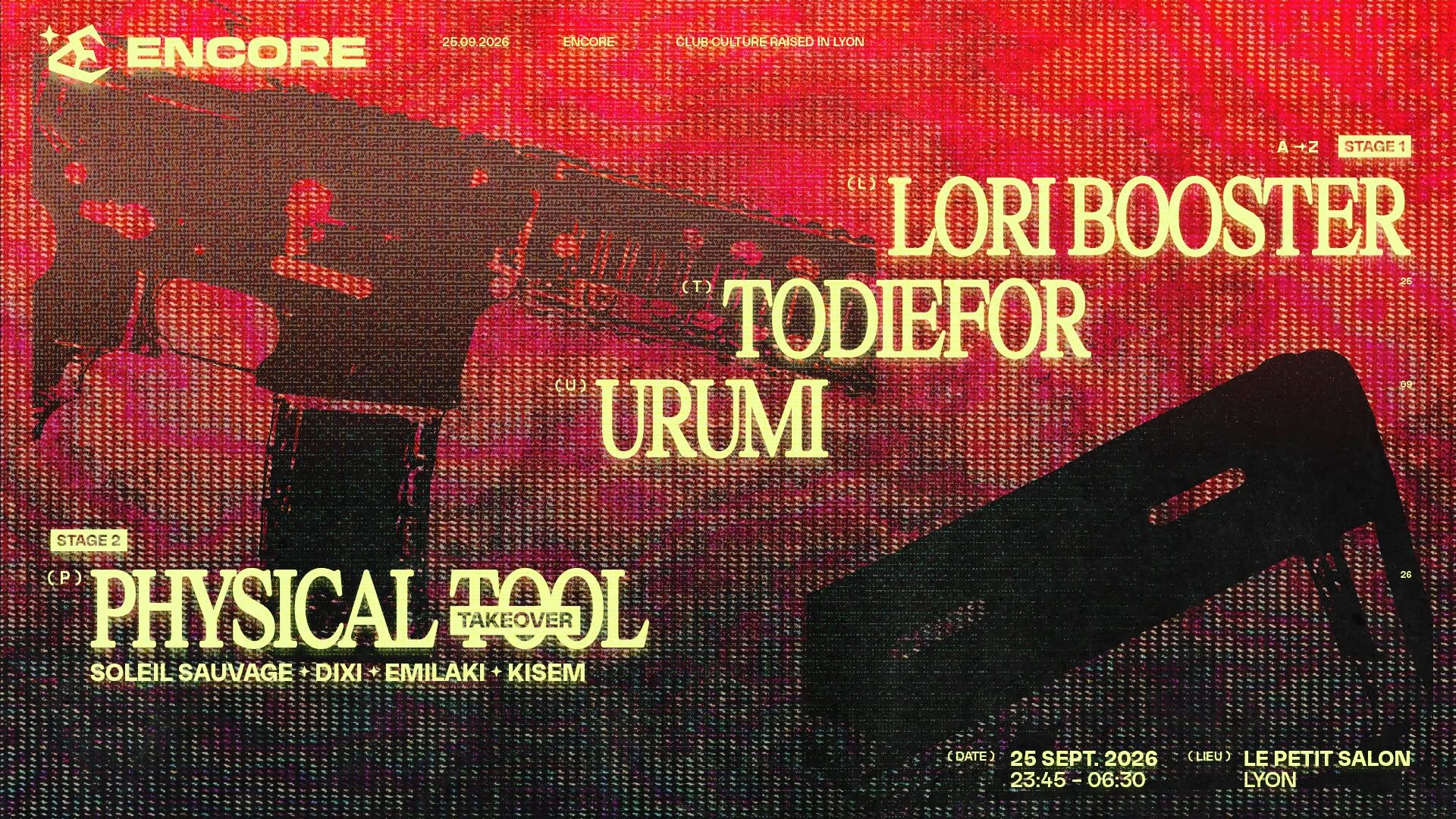 ENCORE : Todiefor, Lori Booster, Urumi & Physical Tool