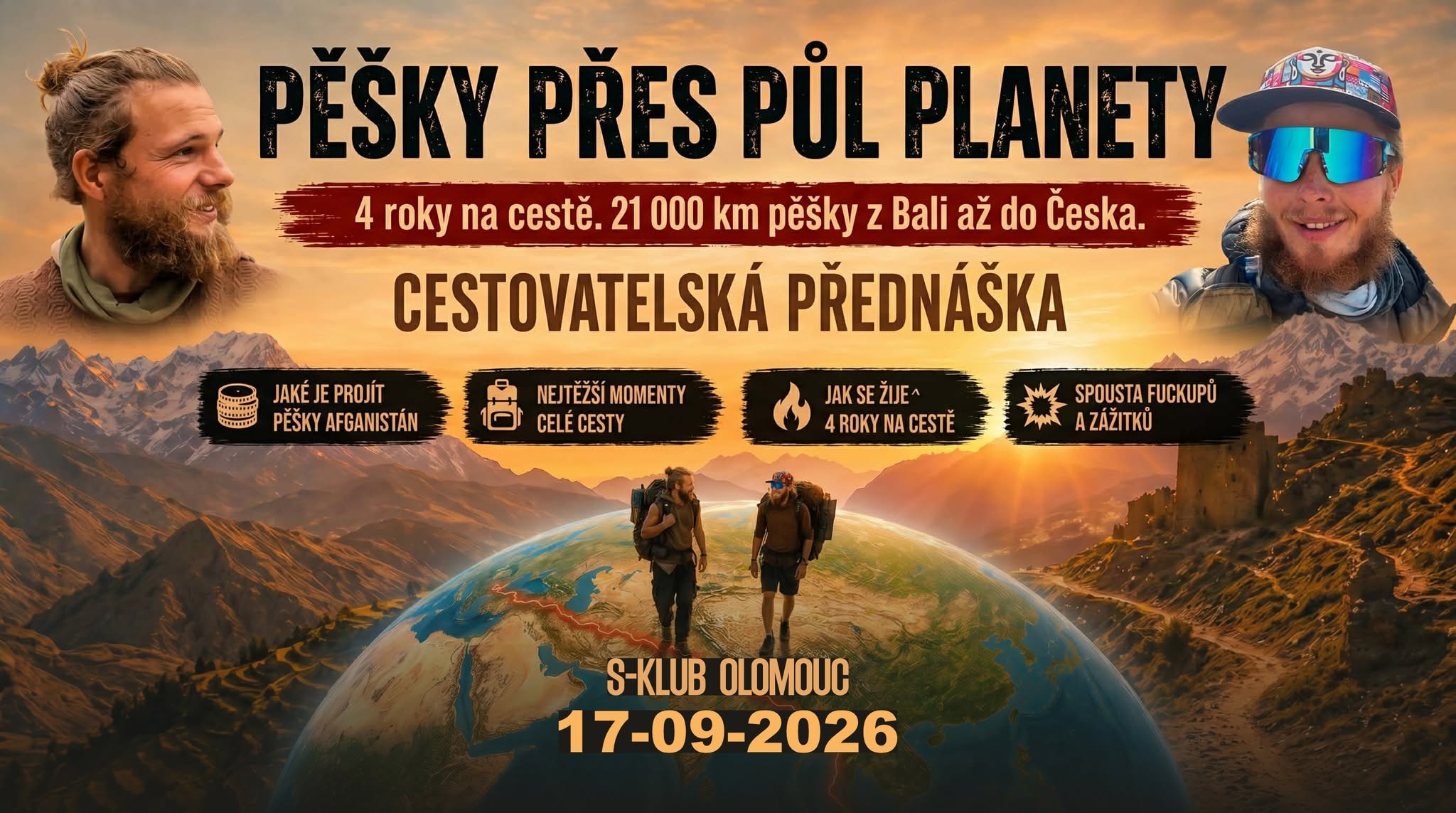 Pěšky přes půl planety: z Bali do Česka