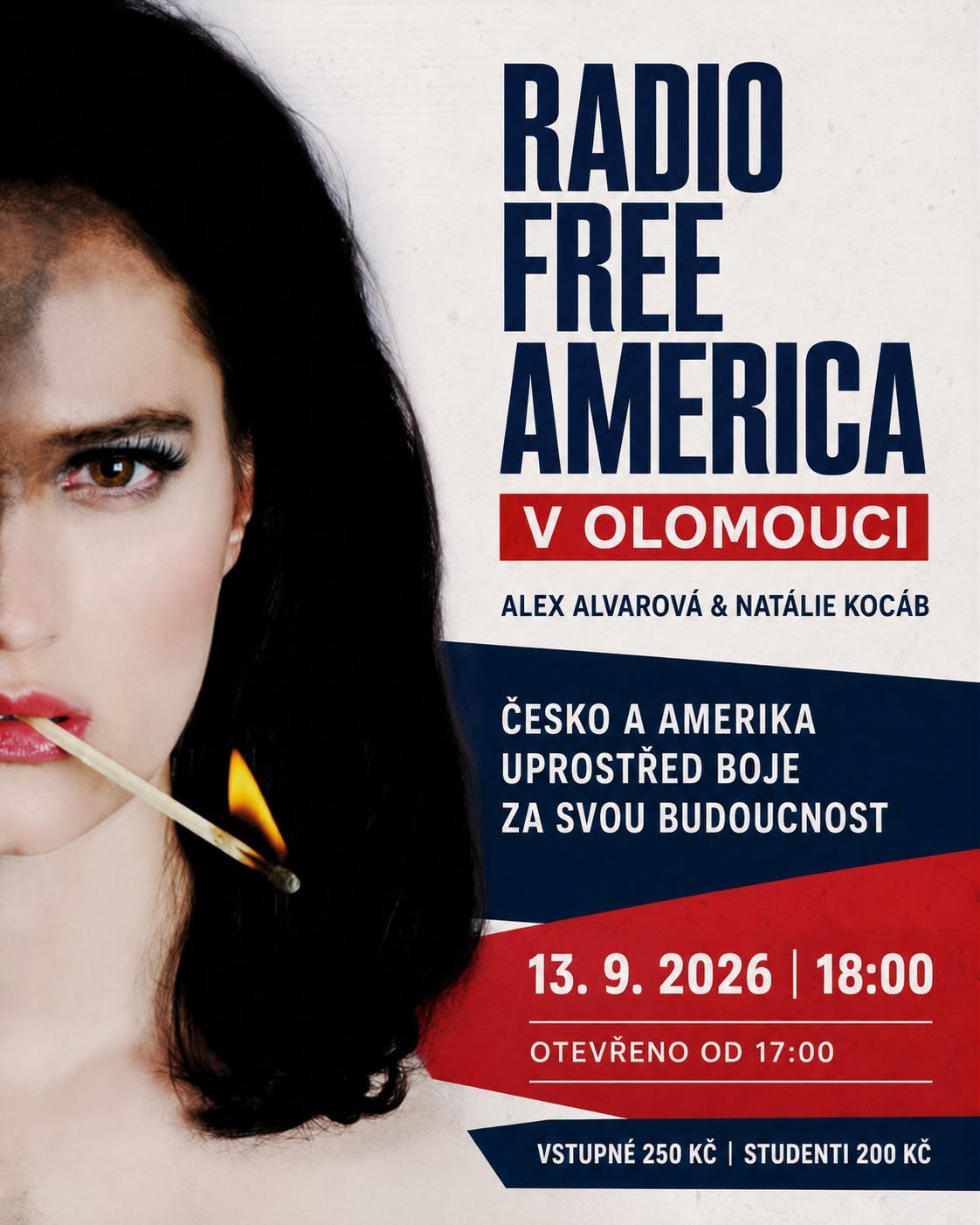 Česko a Amerika uprostřed boje za svou budoucnost <<< RFA: Alex Alvarová a Natalie Kocáb v Olomouci