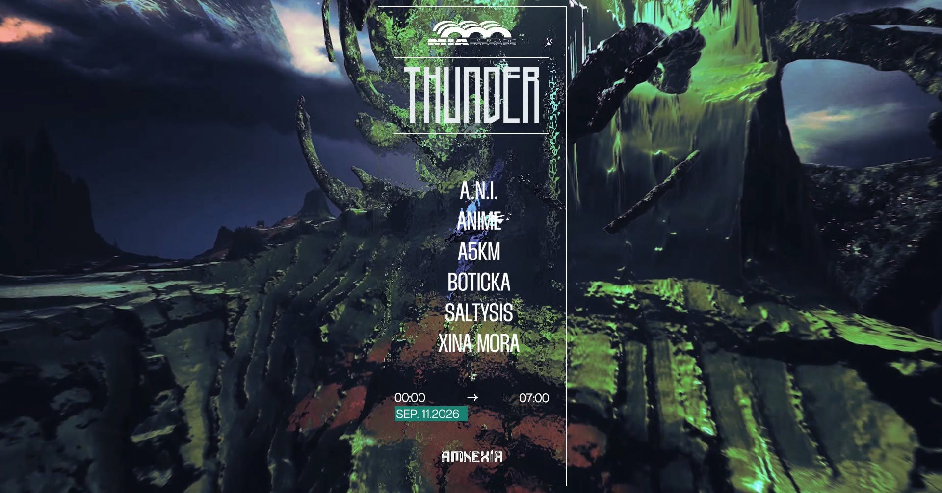 THUNDER x MIA MAO : A.N.I., ANIME, A5KM, BOTICKA, SALTYSIS & XINA MORA