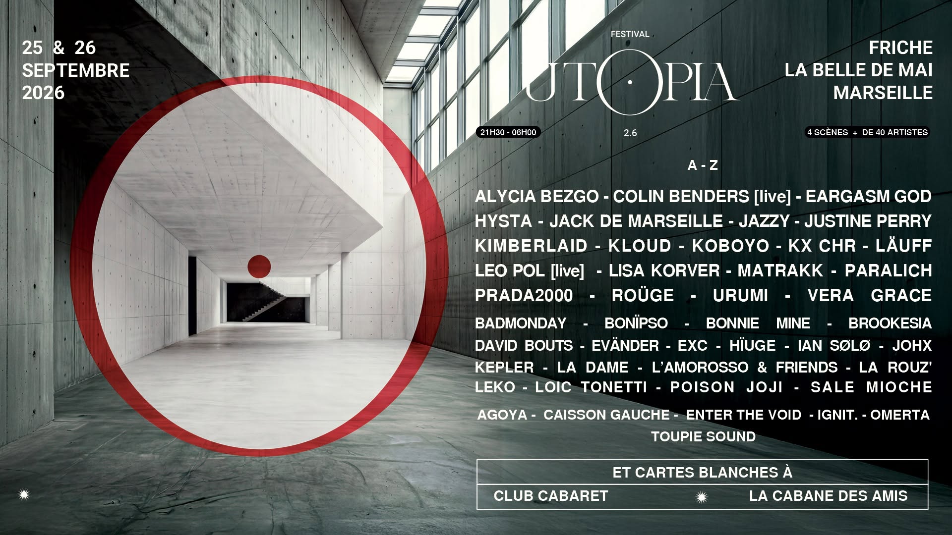 UTOPIA FESTIVAL | TOME VI