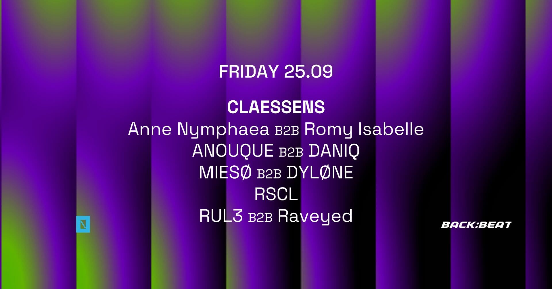 25.09 TOFFLER Presents CLEASSENS