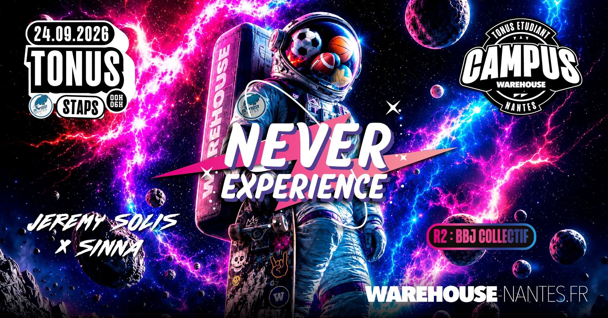 Tonus Never Expérience - STAPS