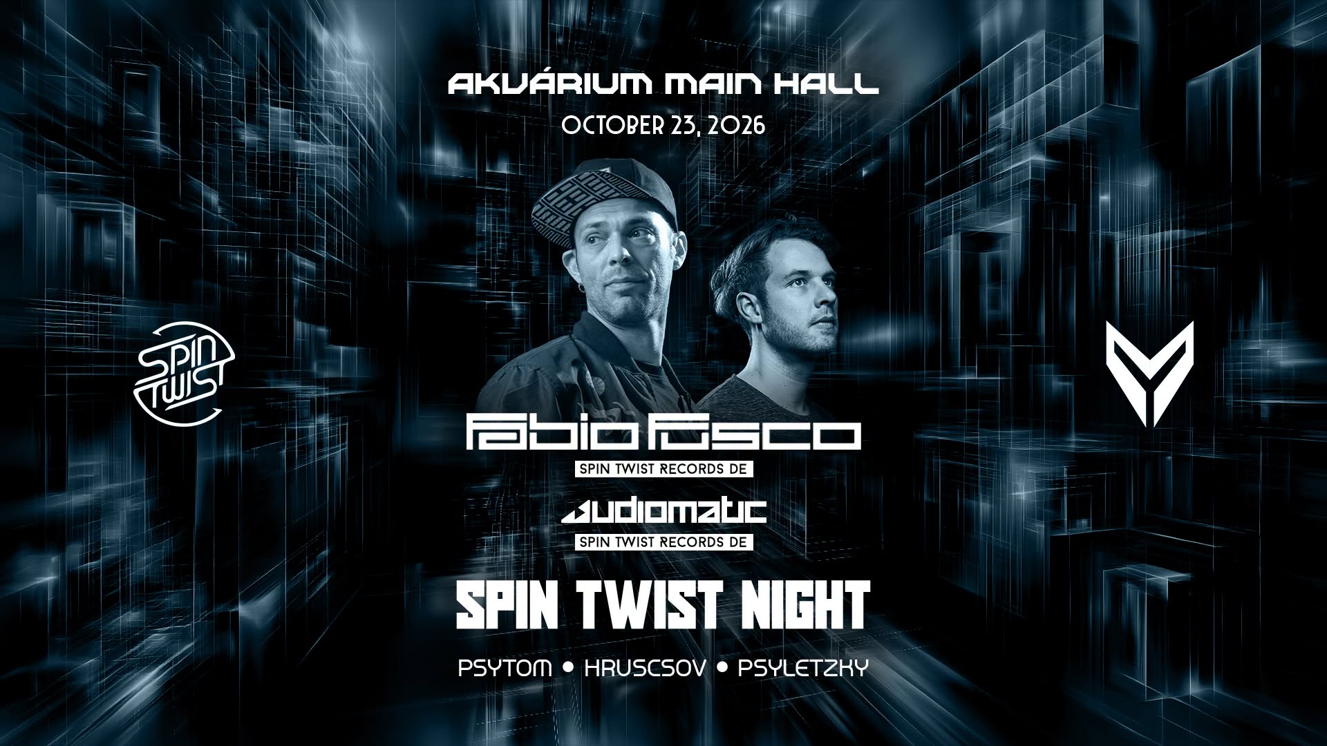 Spin Twist Night w Fabio & Audiomatic