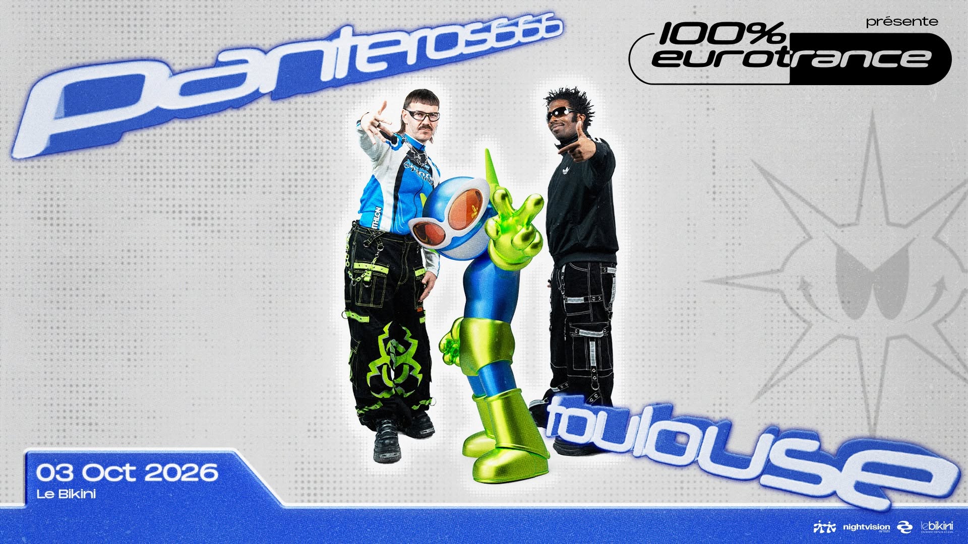 Panteros666 presents 100% Eurotrance - Toulouse