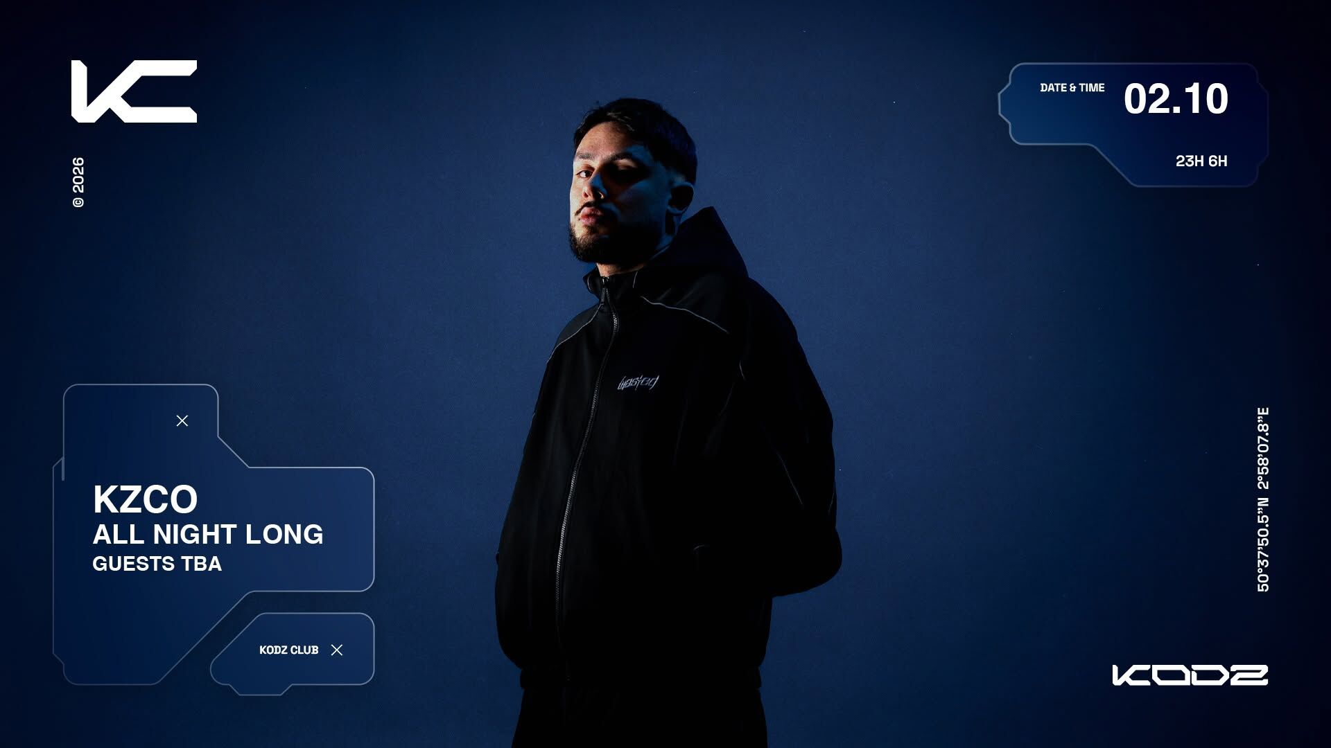 KODZ PRESENTS : KZCO ALL NIGHT LONG + GUESTS