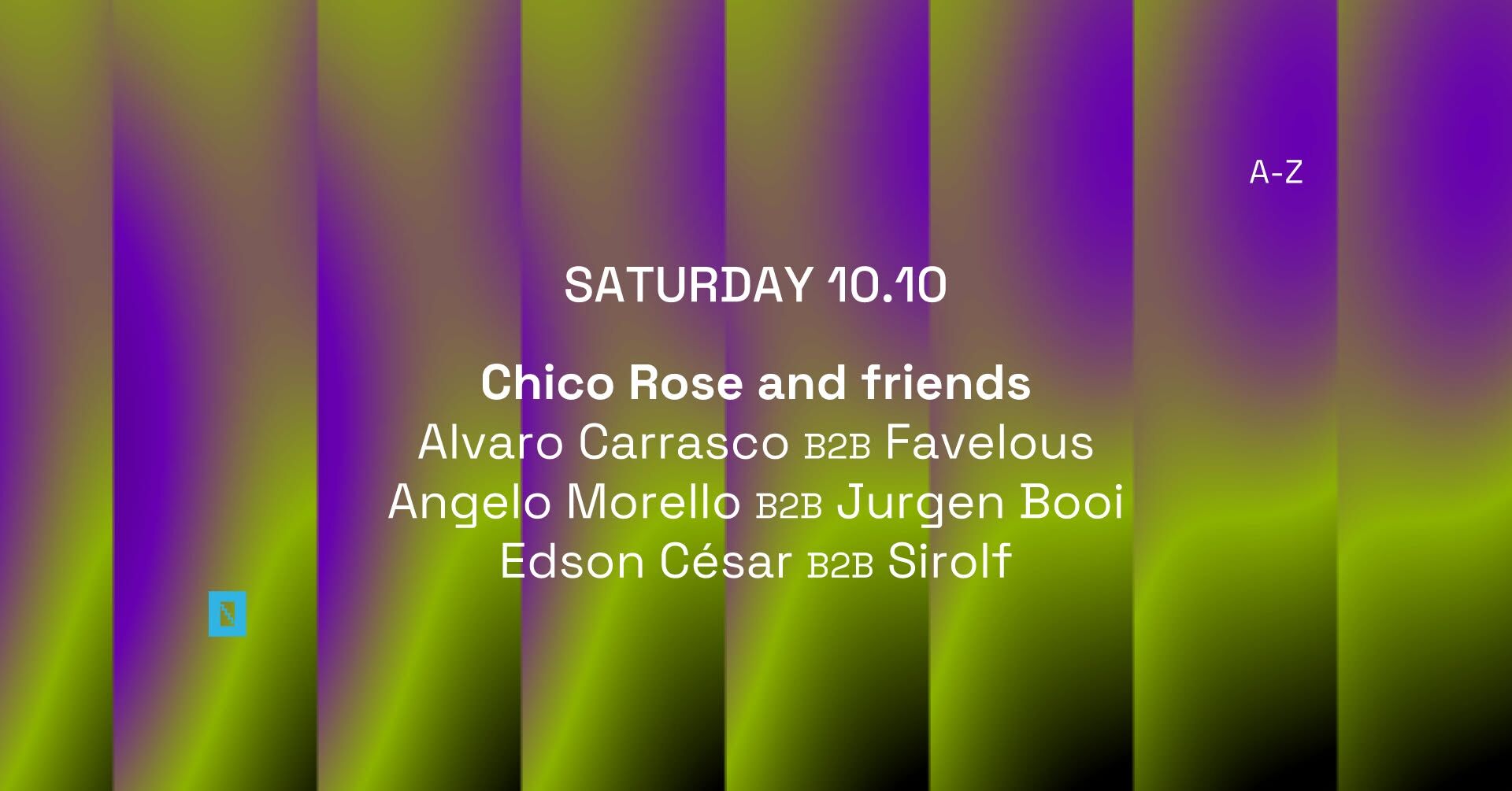 TOFFLER presents Chico Rose and friends