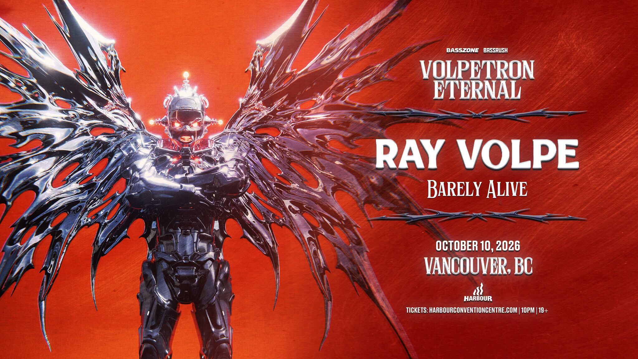 RAY VOLPE w/ Barely Alive pres. VOLPETRON ETERNAL VANCOUVER