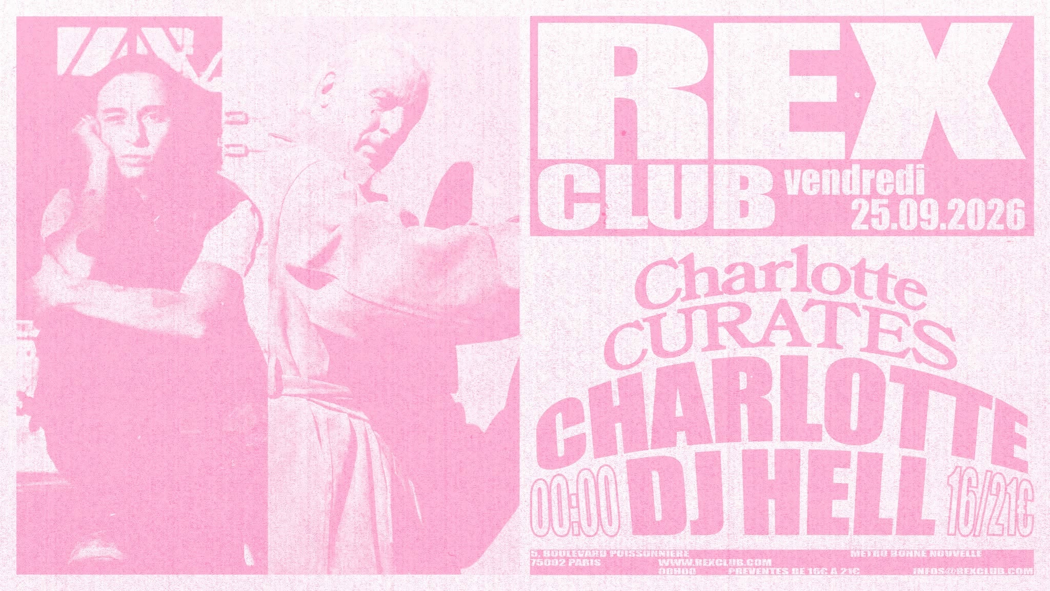 Charlotte Curates: Charlotte, DJ Hell