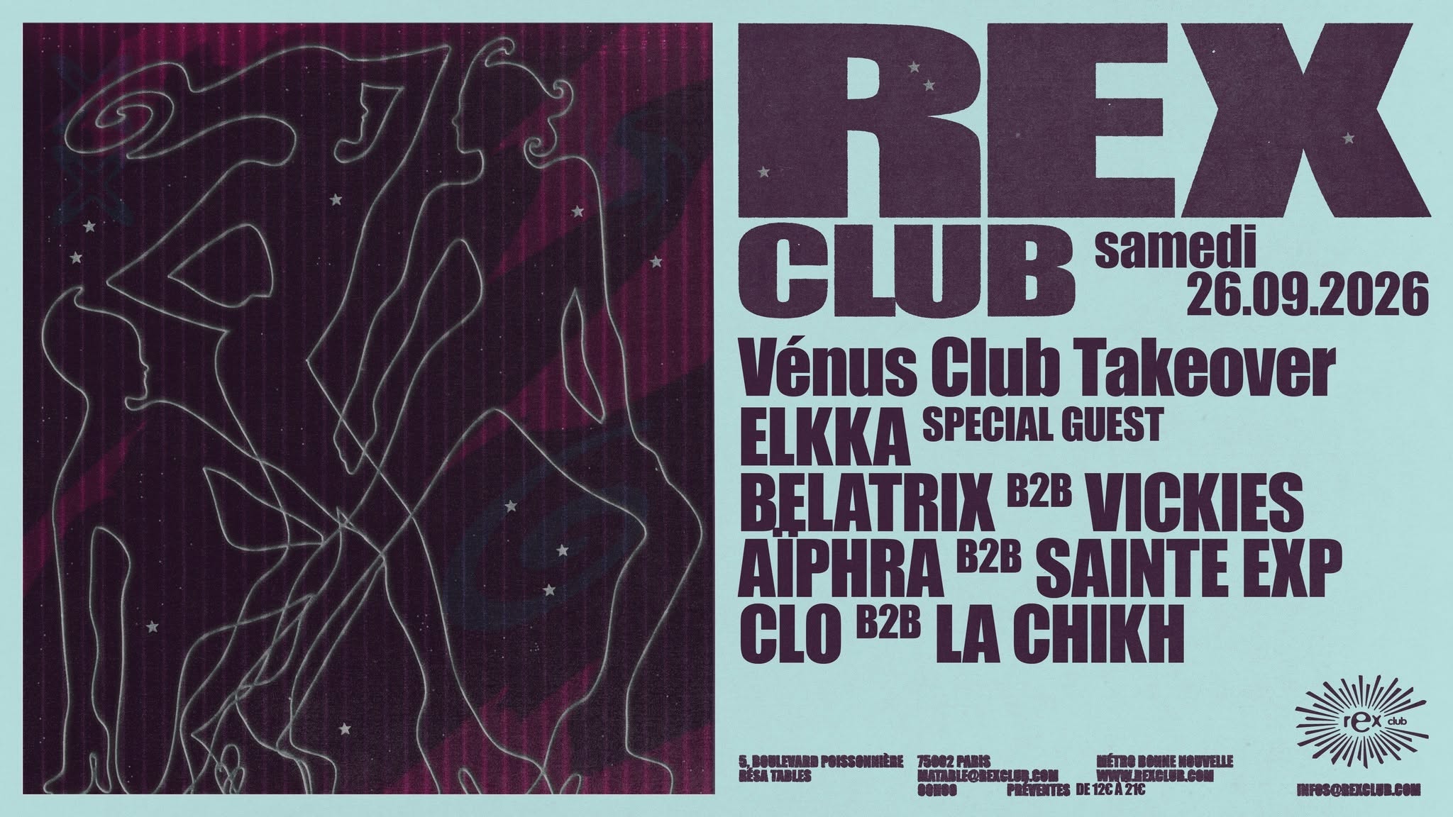 VÉNUS CLUB INVITE ELKKA