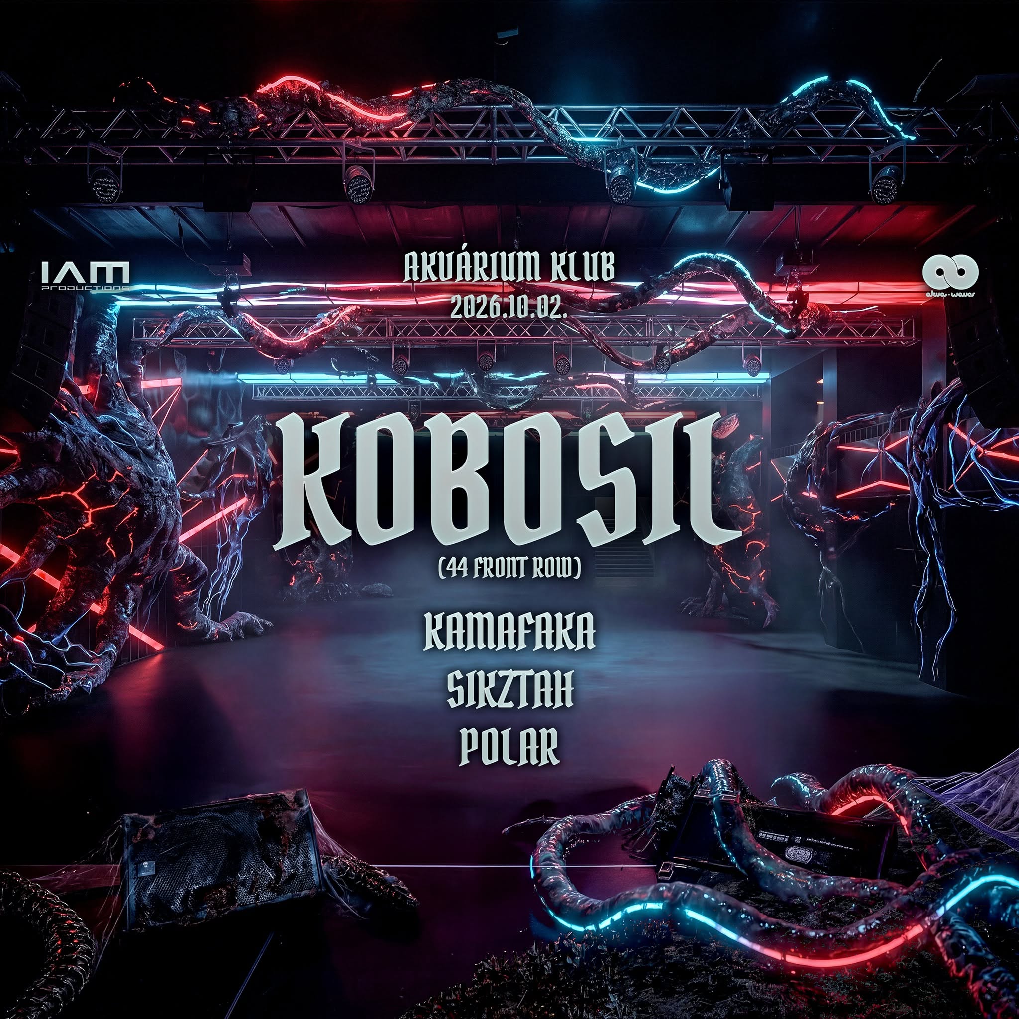 Kobosil (44 Front Row) @ Akvárium Klub / NagyHall 10/02