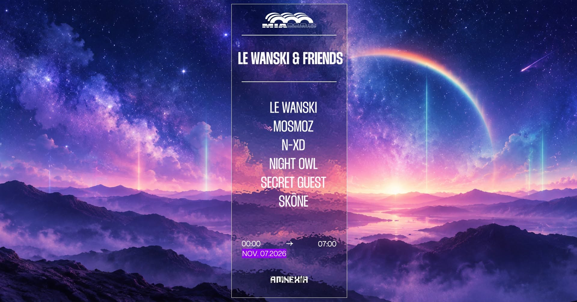 LE WANSKI & FRIENDS x MIA MAO
