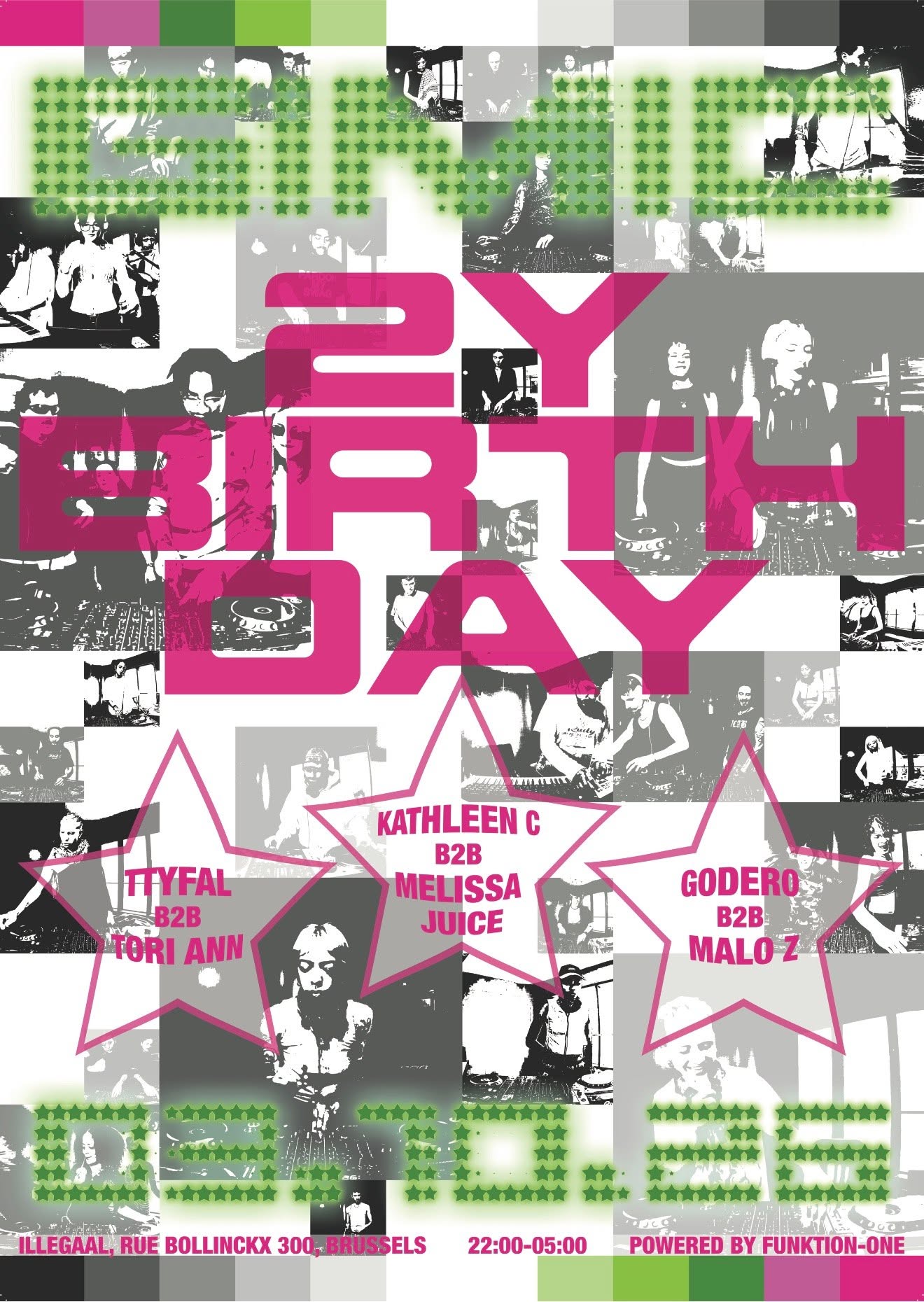 ✮⋆ GIMIC Radio - 2Y BIRTHDAY @ ILLEGAAL⭒⋆⍣