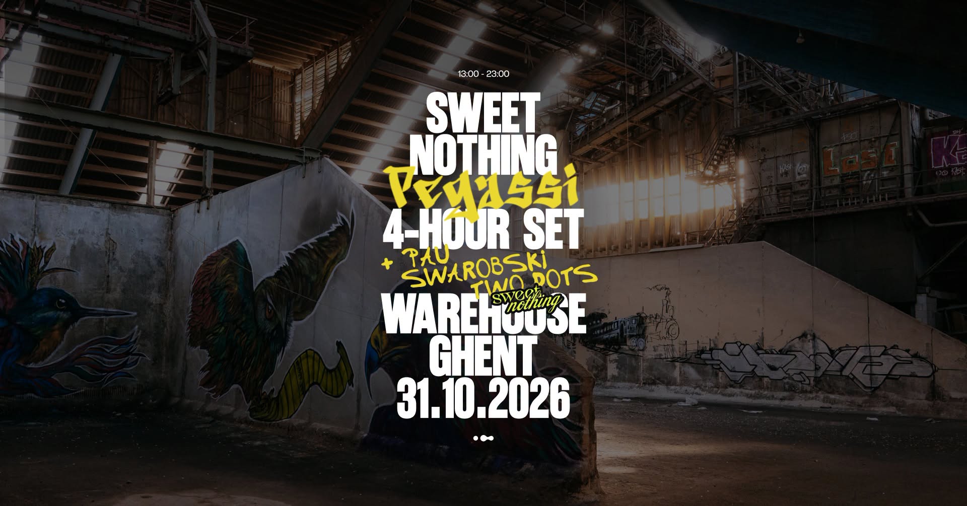 Sweet Nothing presents Pegassi 4H Warehouse Set [SOLD OUT]
