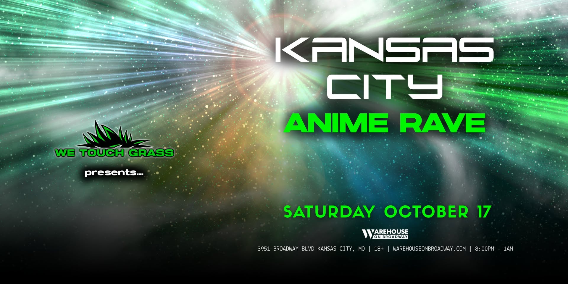 WeTouchGrass presents: Anime Rave
