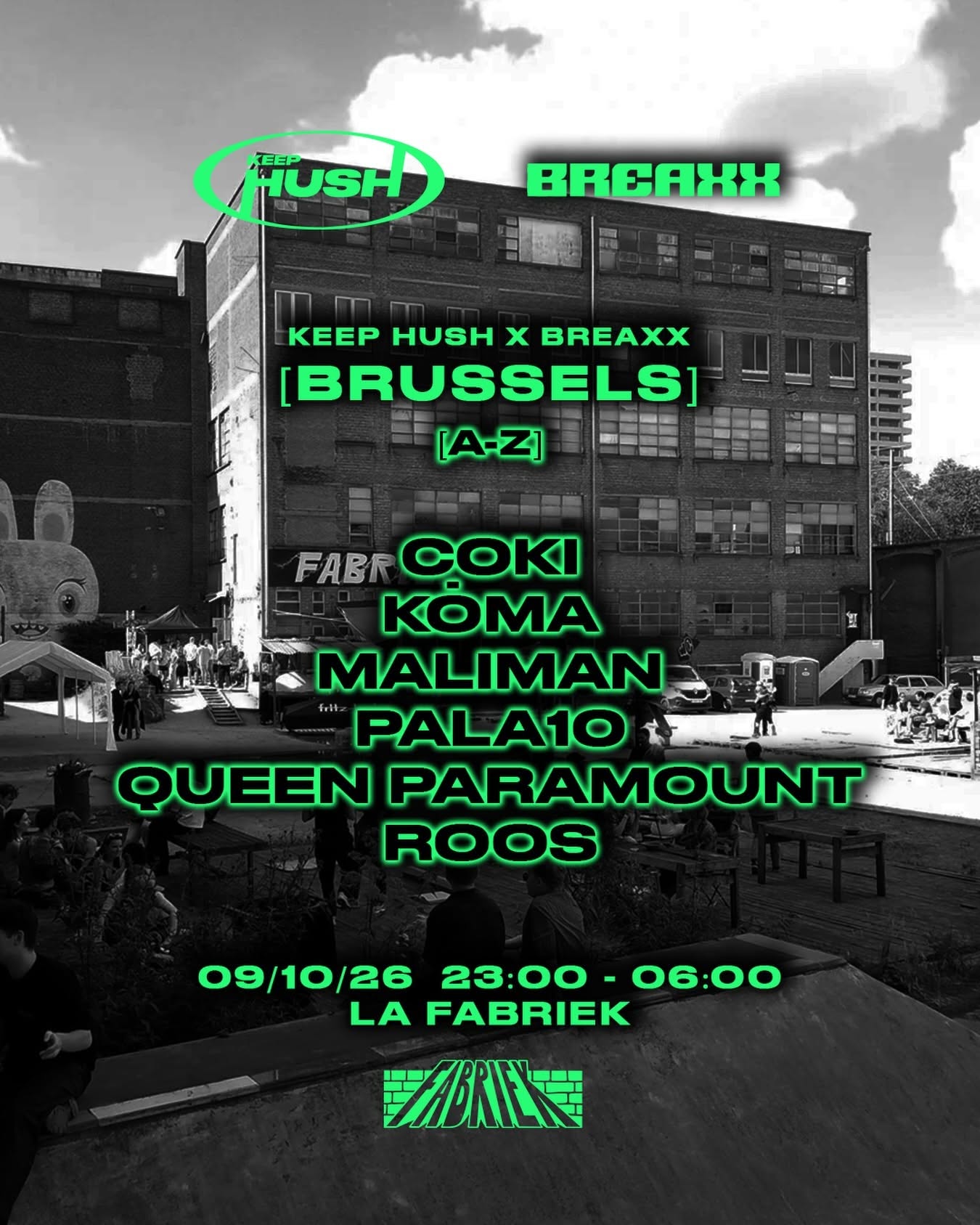Keep Hush x Breaxx