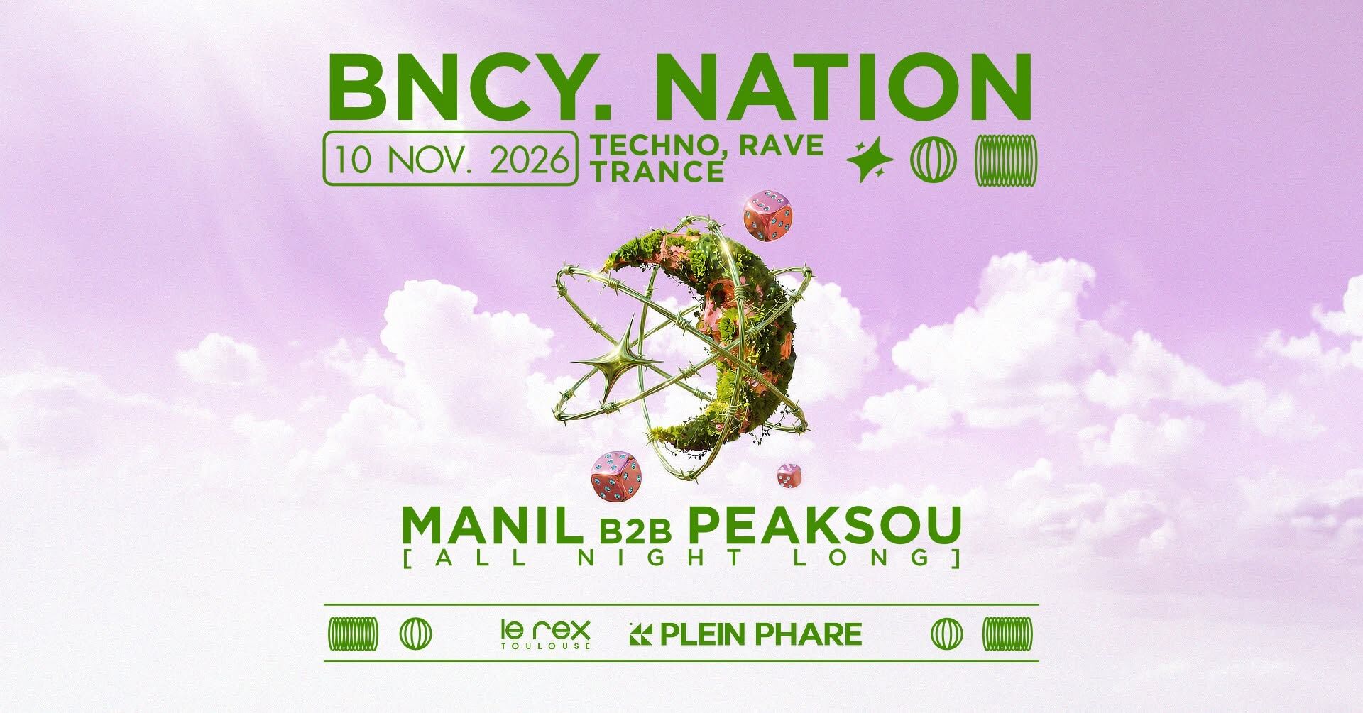 BNCY. NATION inv. MANIL B2B PEAKSOU (VEILLE DE JOUR FÉRIÉ)