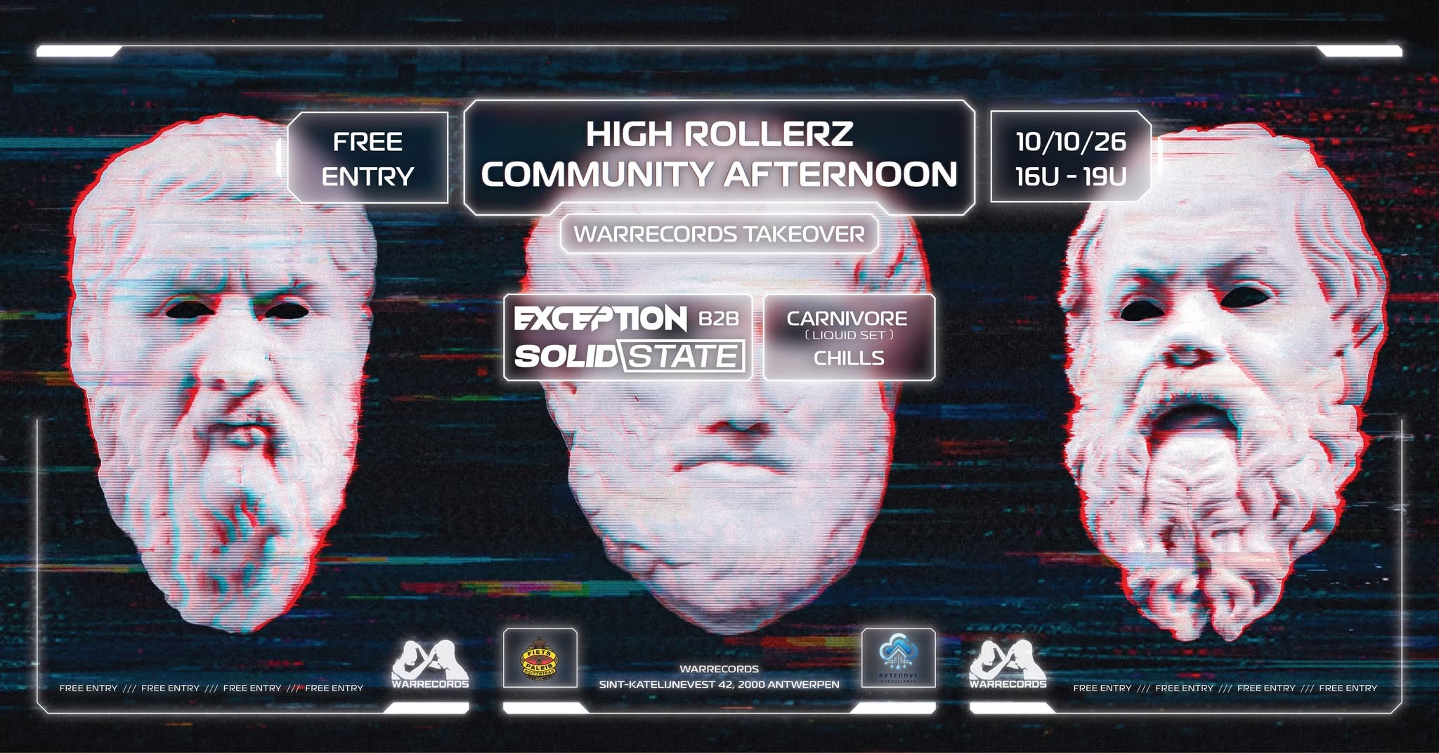High Rollerz: Community afternoon at Warrecords Antwerp