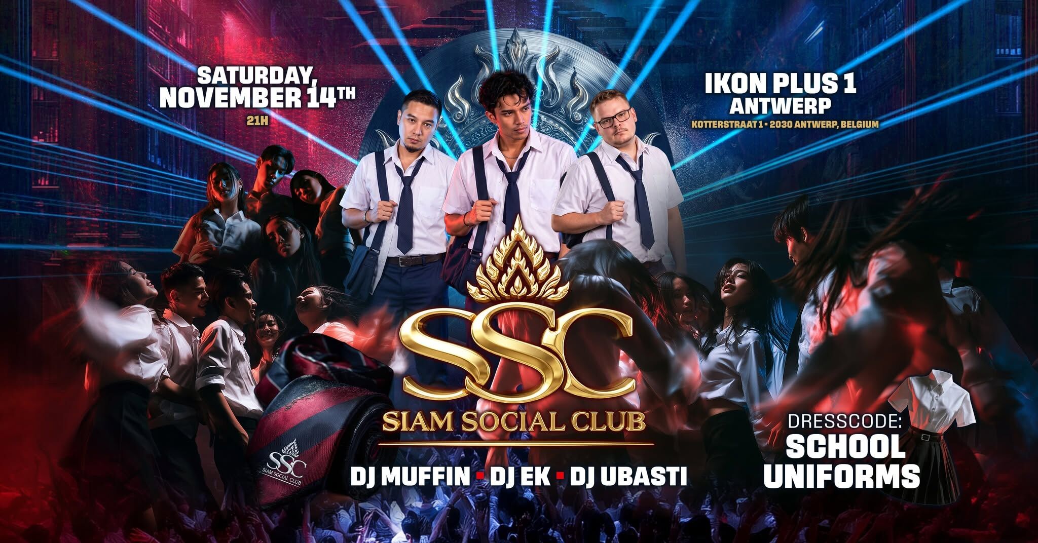 Siam Social Club: School Uniforms Edition