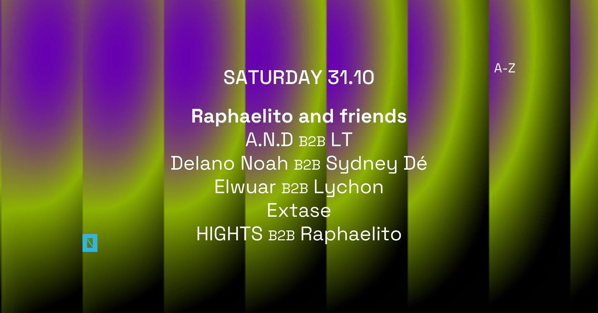 31.10 TOFFLER Presents Raphaelito and friends