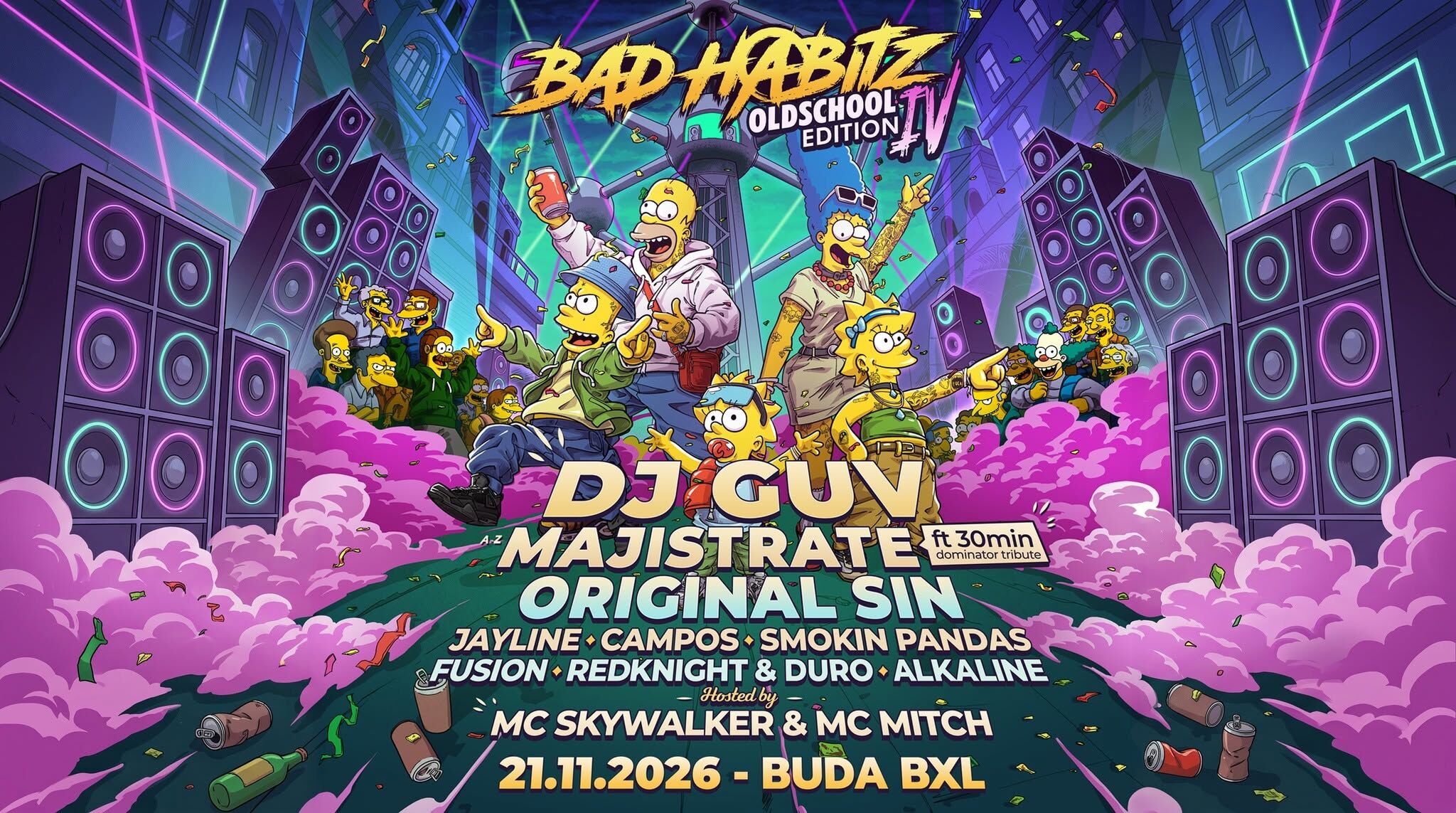 BAD HABITZ OLDSCHOOL EDITION FT. GUV , MAJISTRATE & ORIGINAL SIN