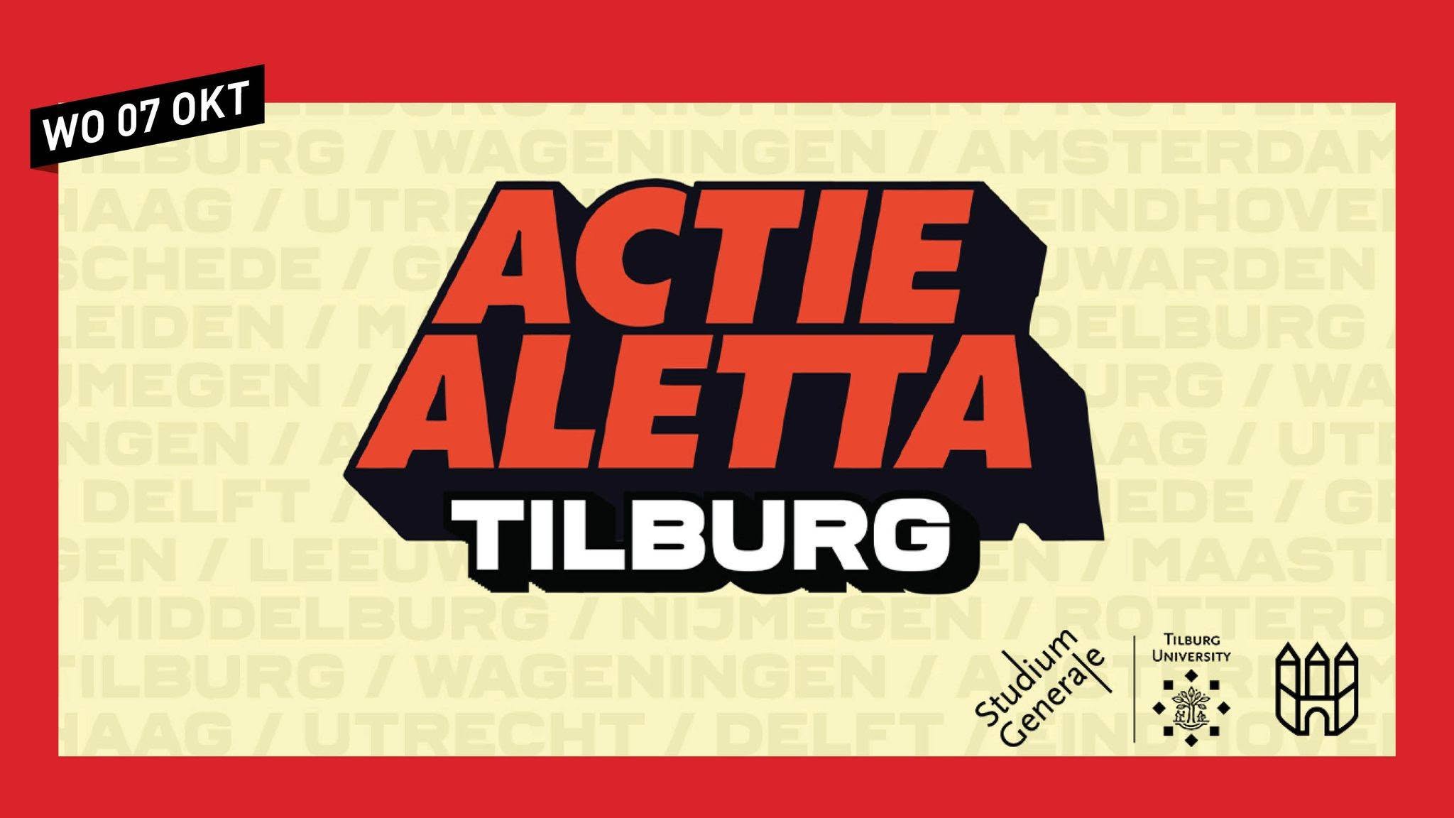 Actie Aletta // 013 Tilburg