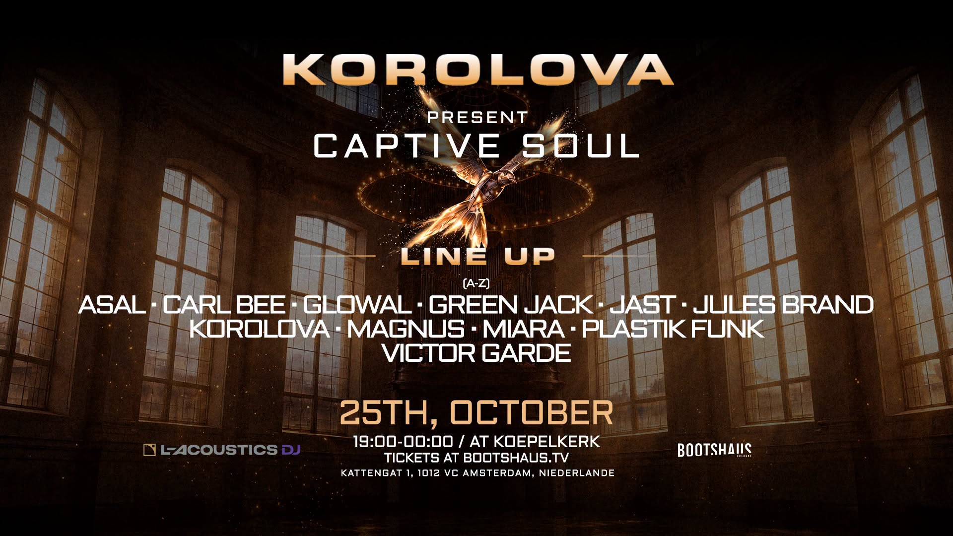 KOROLOVA PRESENT CAPTIVE SOUL - AMSTERDAM (NL)