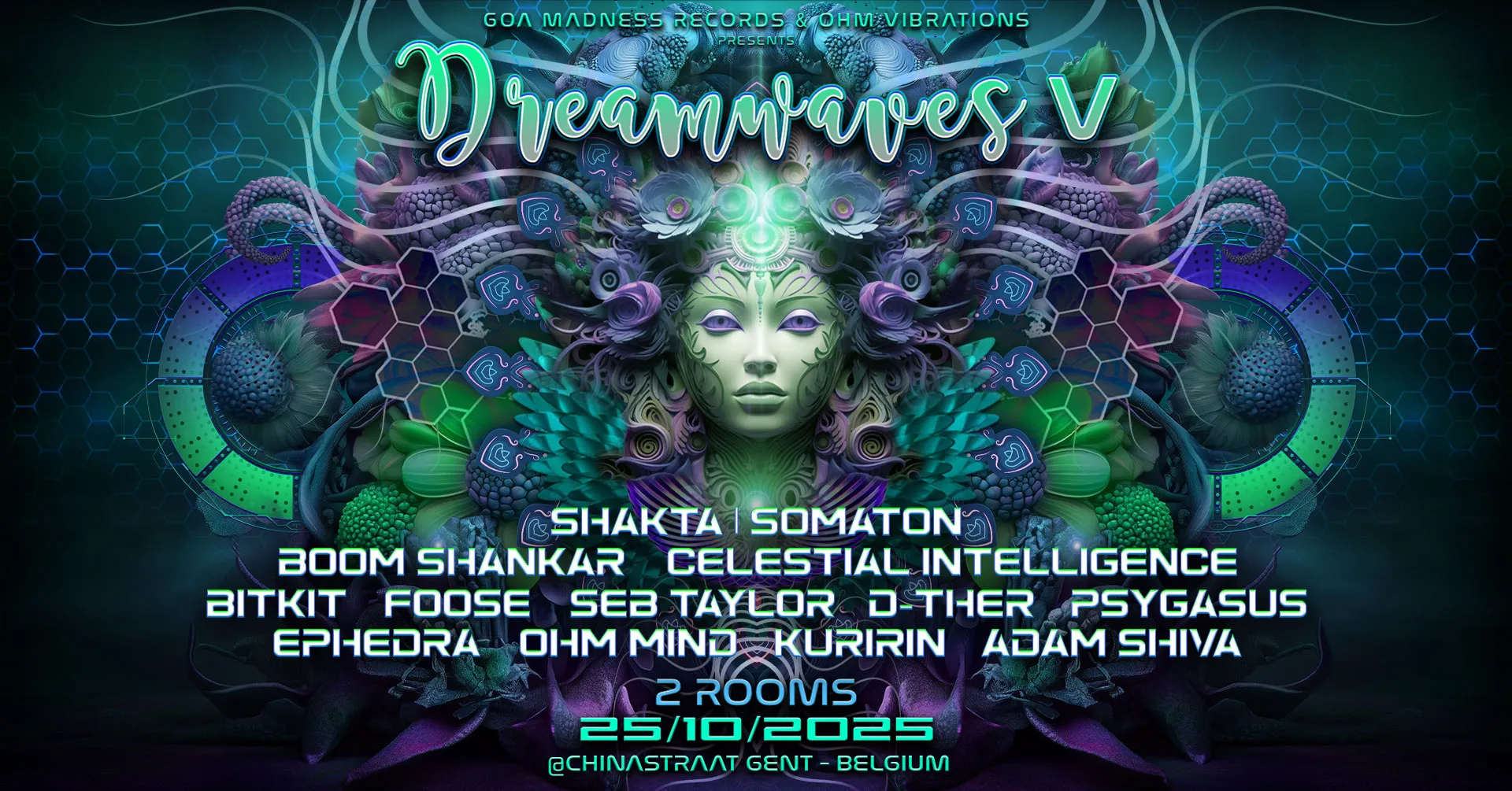 Goa Madness Records & Ohm Vibrations presents: Dreamwaves V