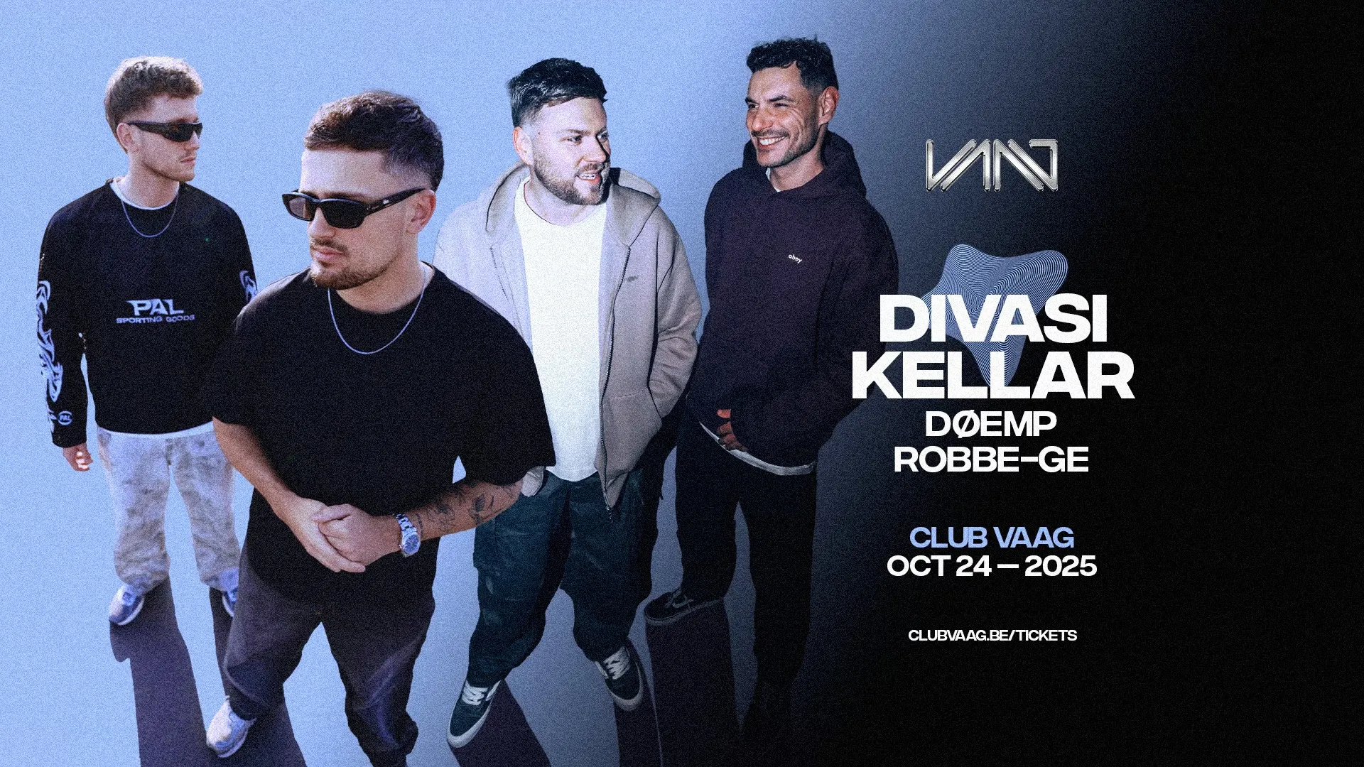 Club Vaag invites DIVASI & KELLAR