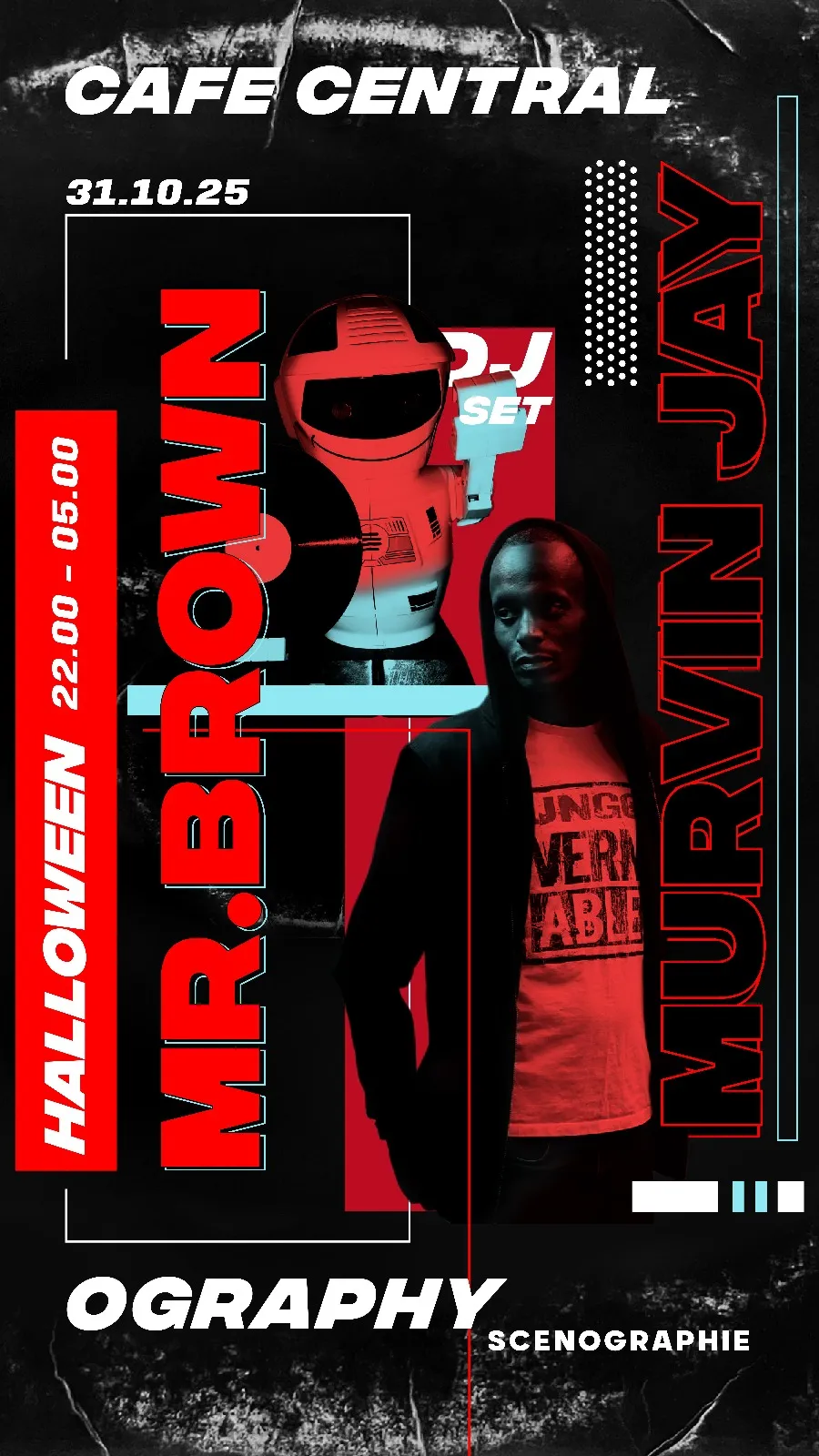 Bonnefooi soundsystem TAKE OVER I Mr. Brown & Murvin Jay