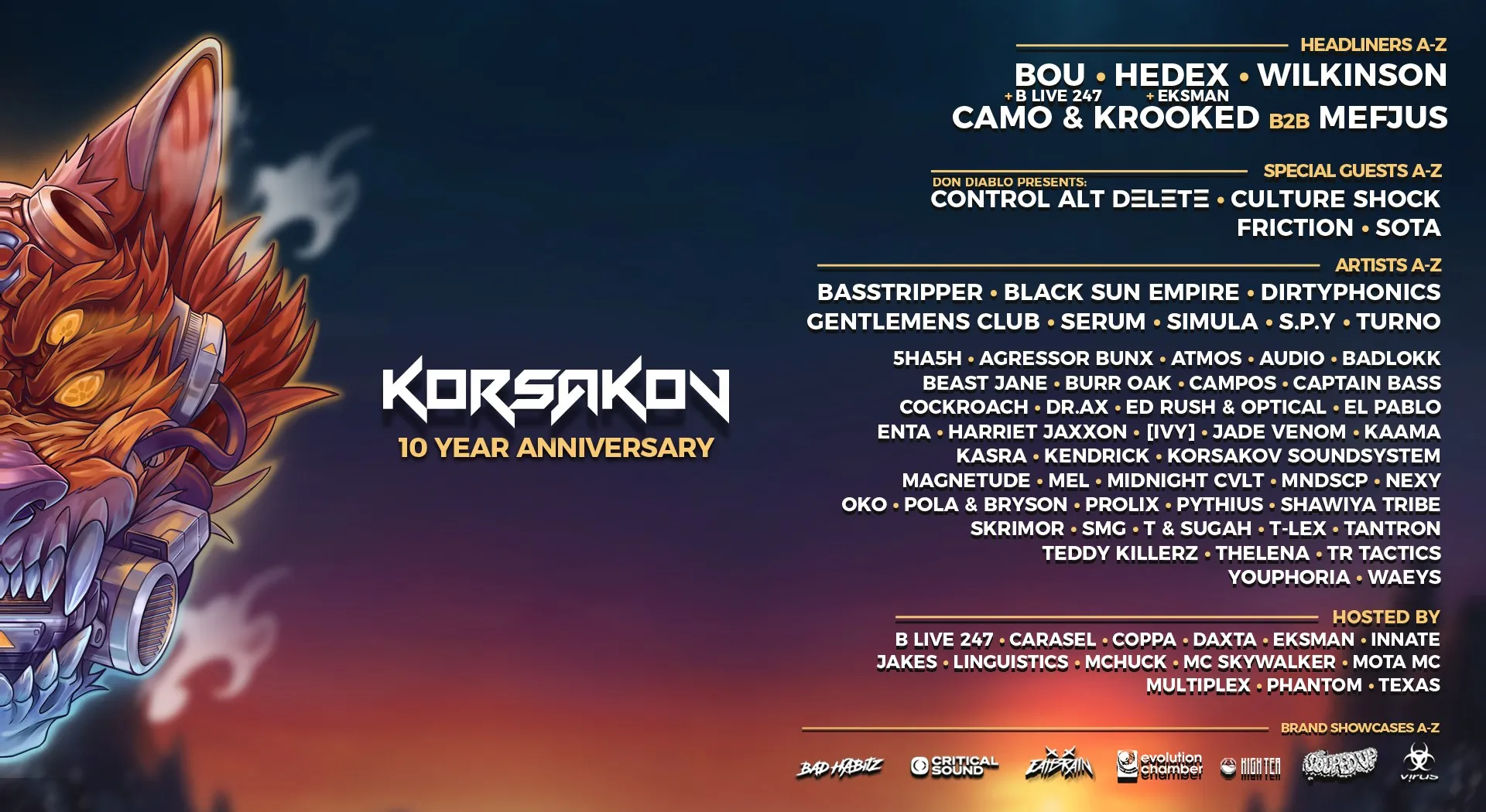 Korsakov Weekender 2026 - The 10-Year Anniversary