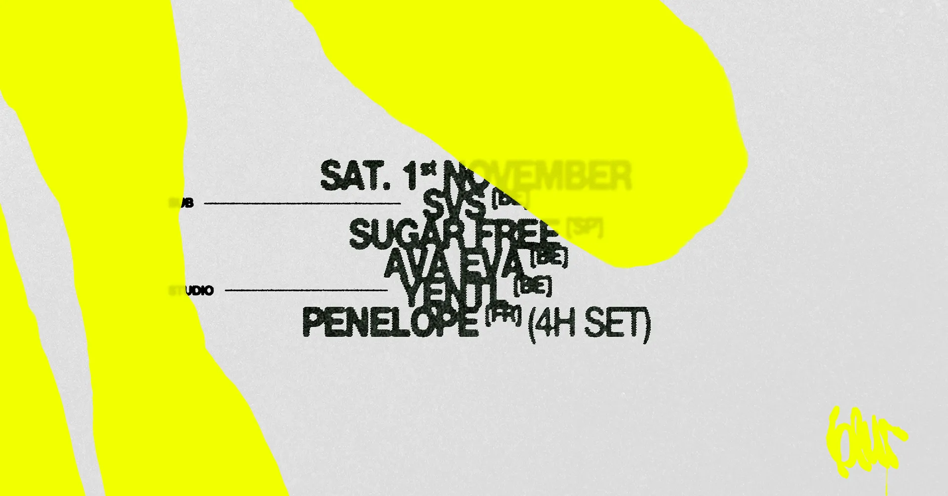 BLUR with Sugar Free, Penelope, Yentl, SVS and Ava Eva